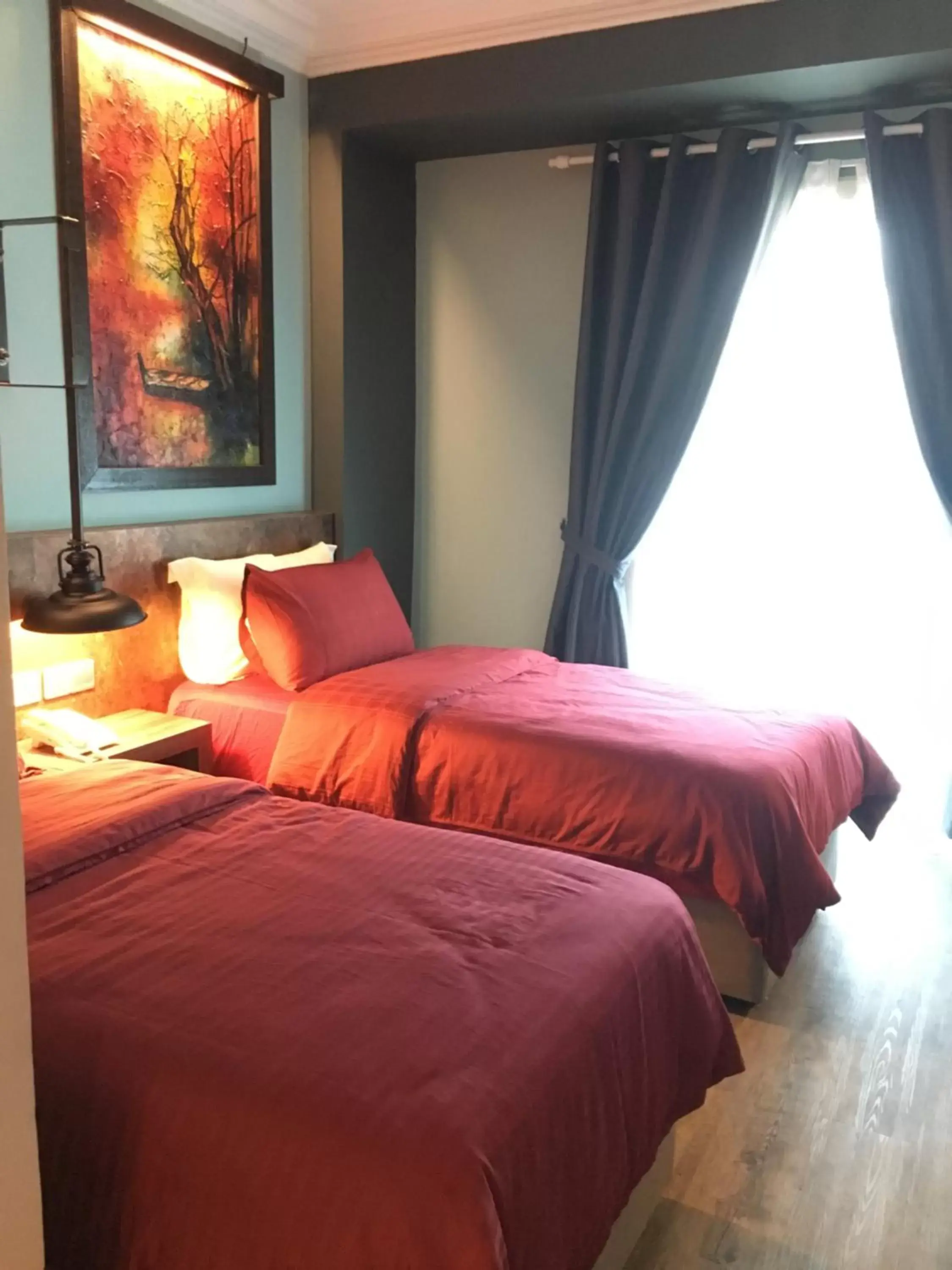 Bed in Royale Chenang Resort