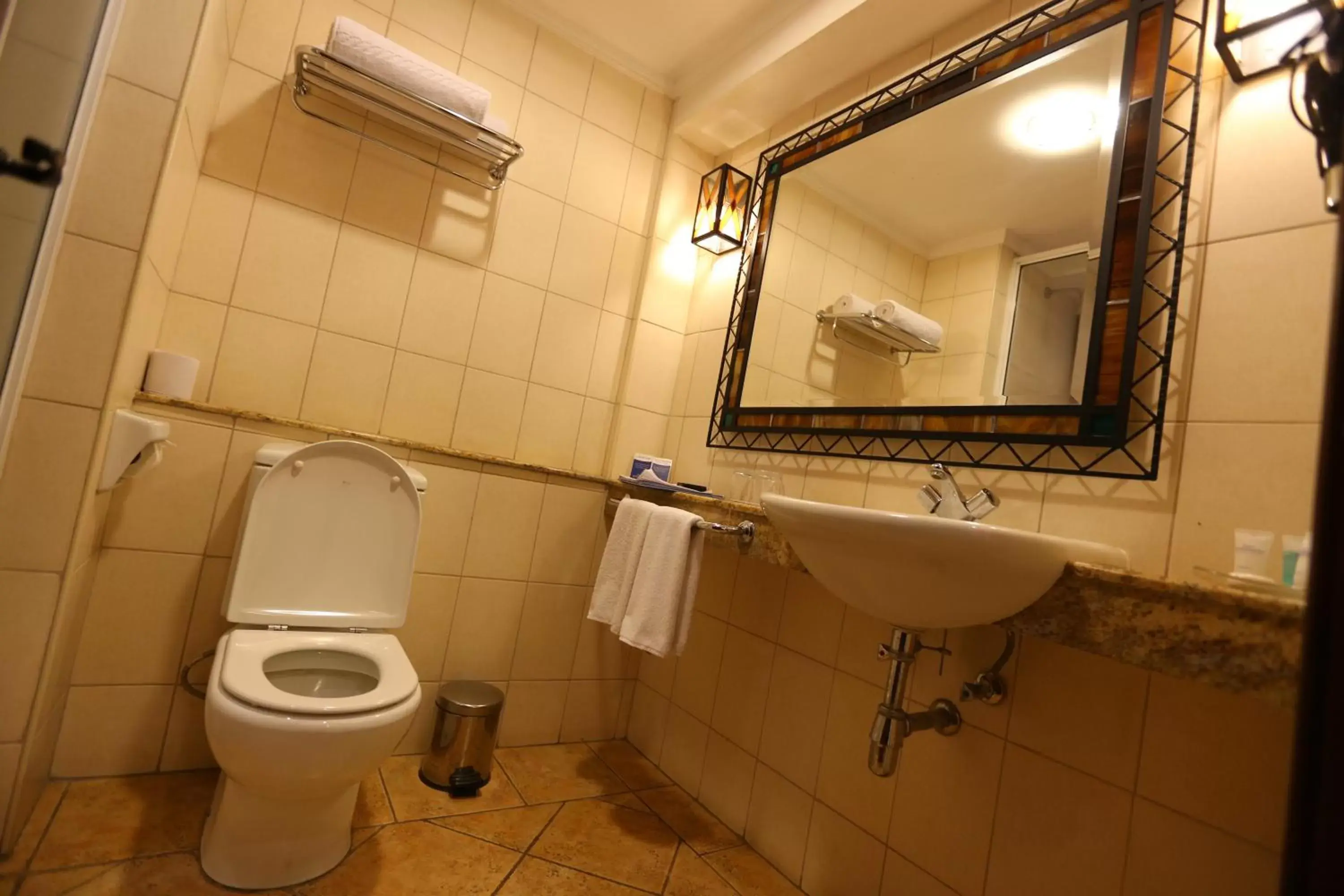 Bathroom in The Heron By Sarovar Portico India Bathroom in The Heron By Sarovar Portico India