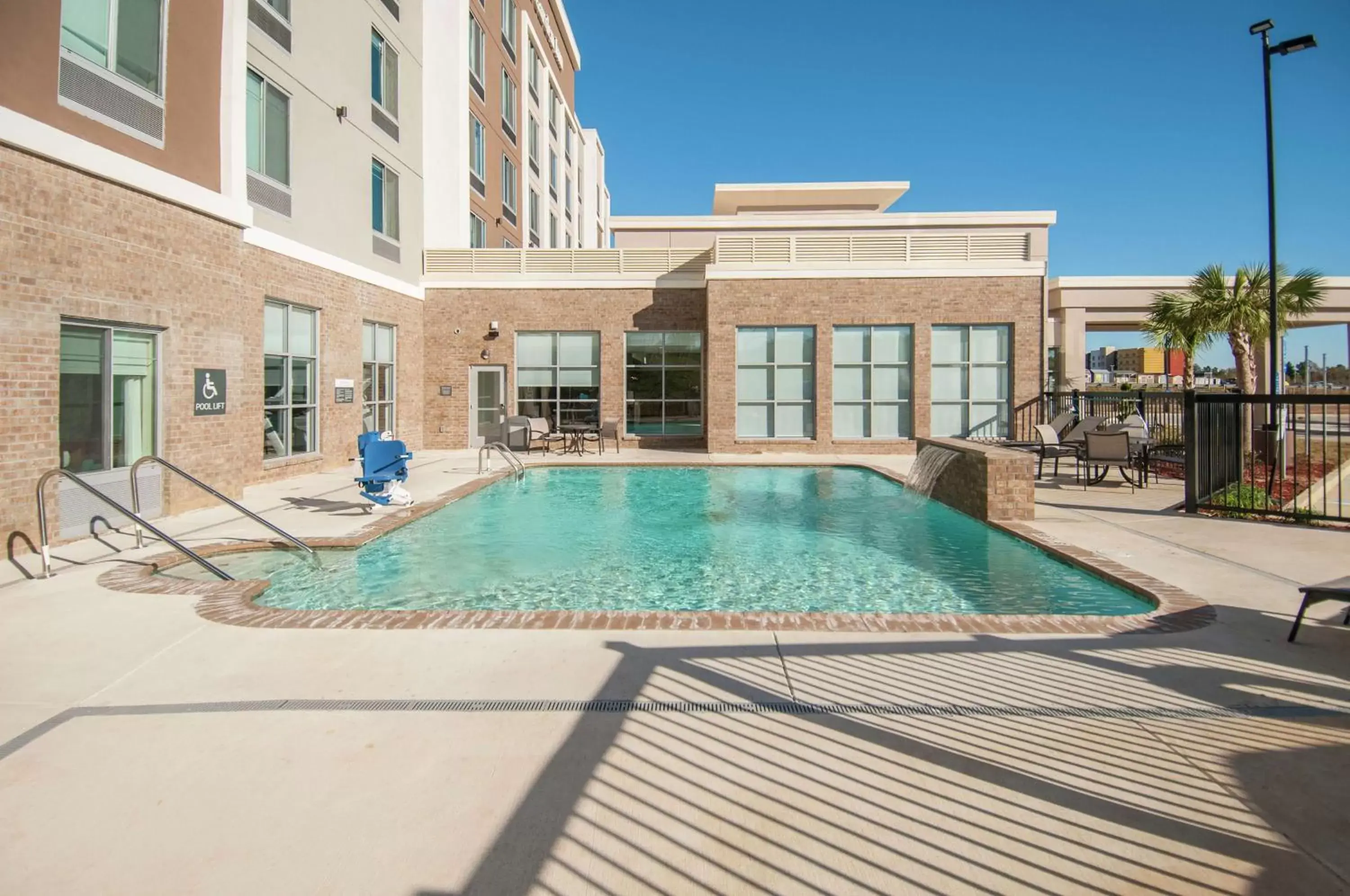 Pool view, Swimming Pool in Hilton Garden Inn Jackson/Clinton