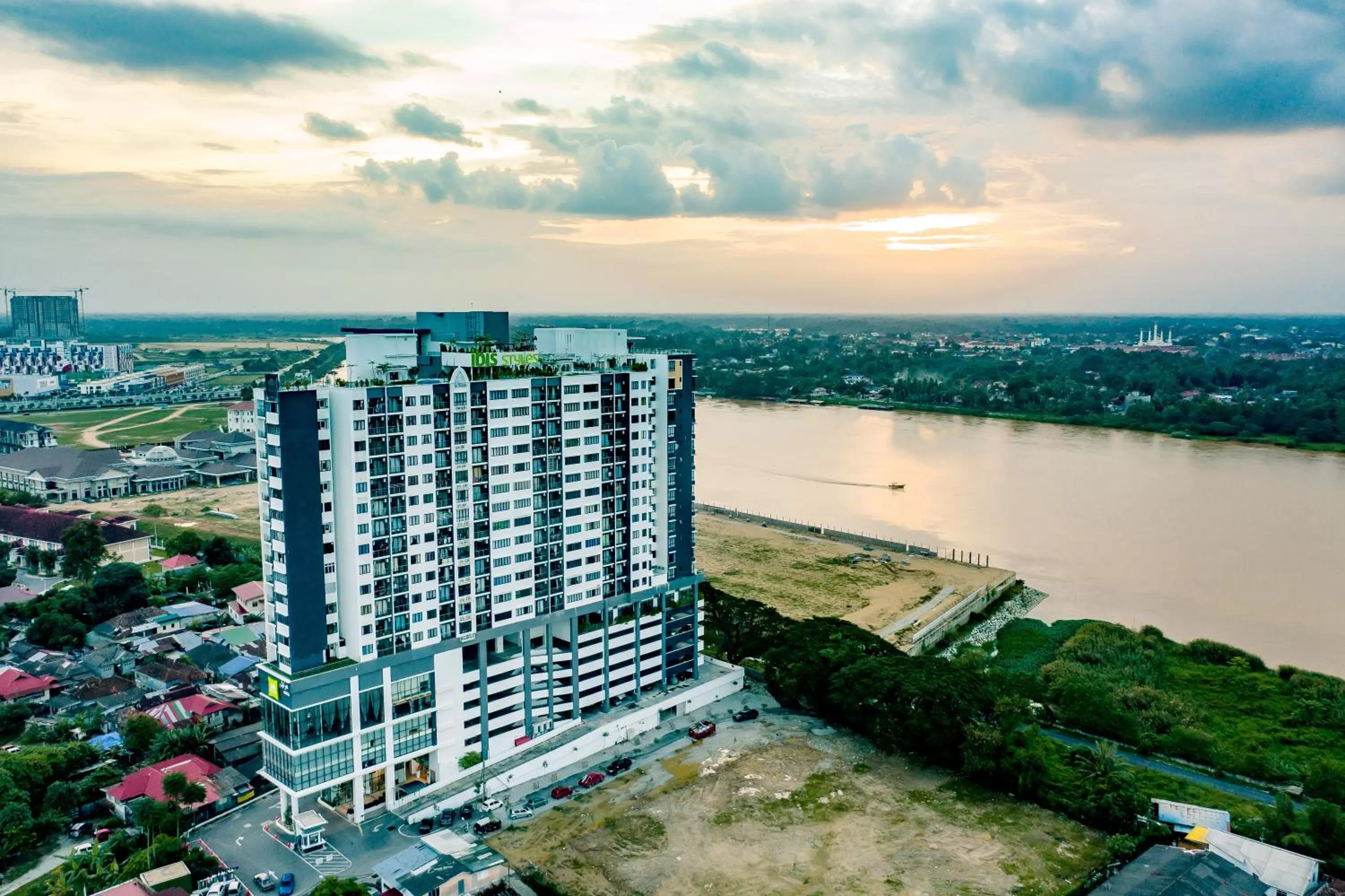 Street view in ibis Styles Kota Bharu