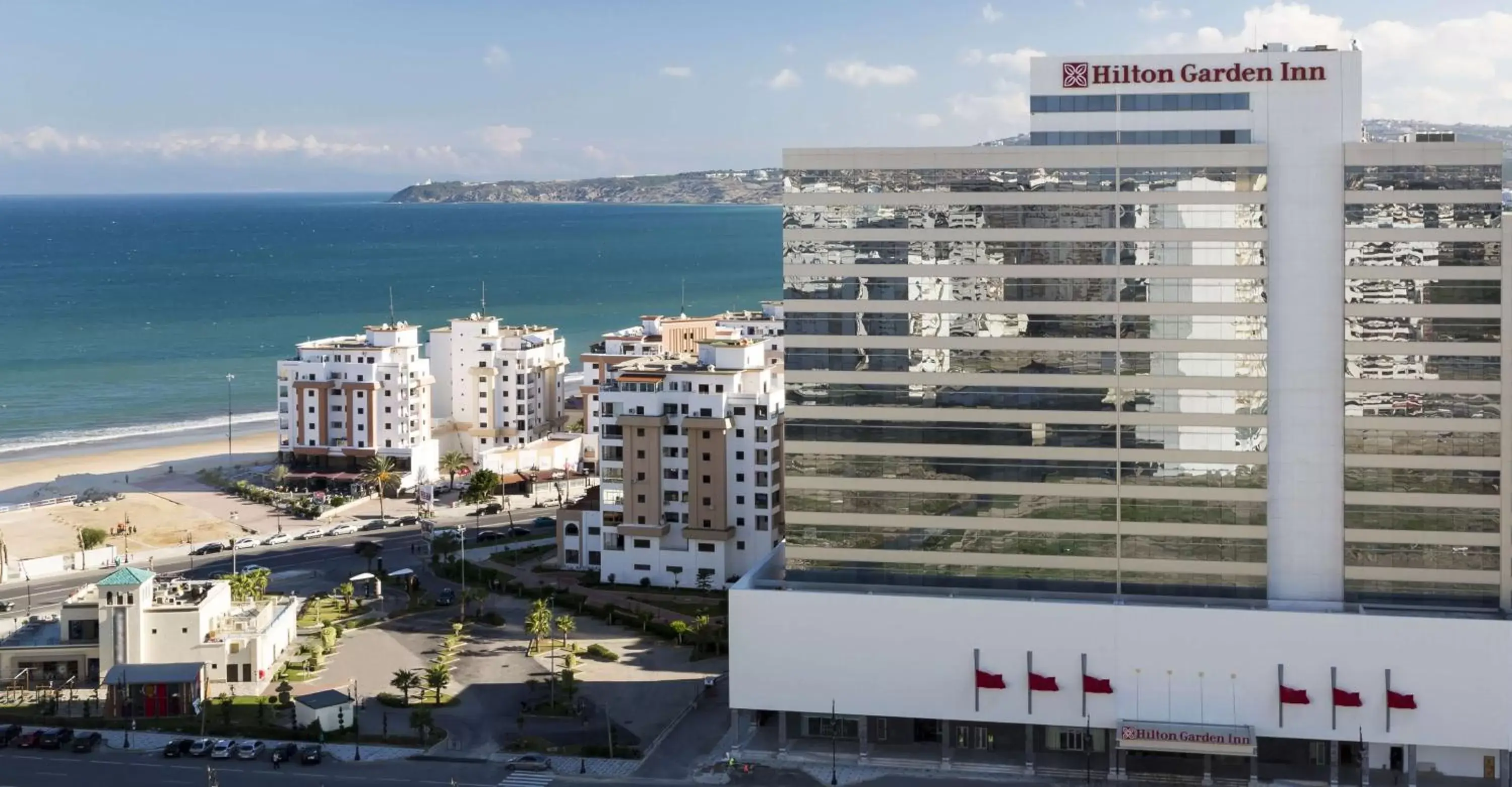 Property building, Bird's-eye View in Hilton Garden Inn Tanger City Centre