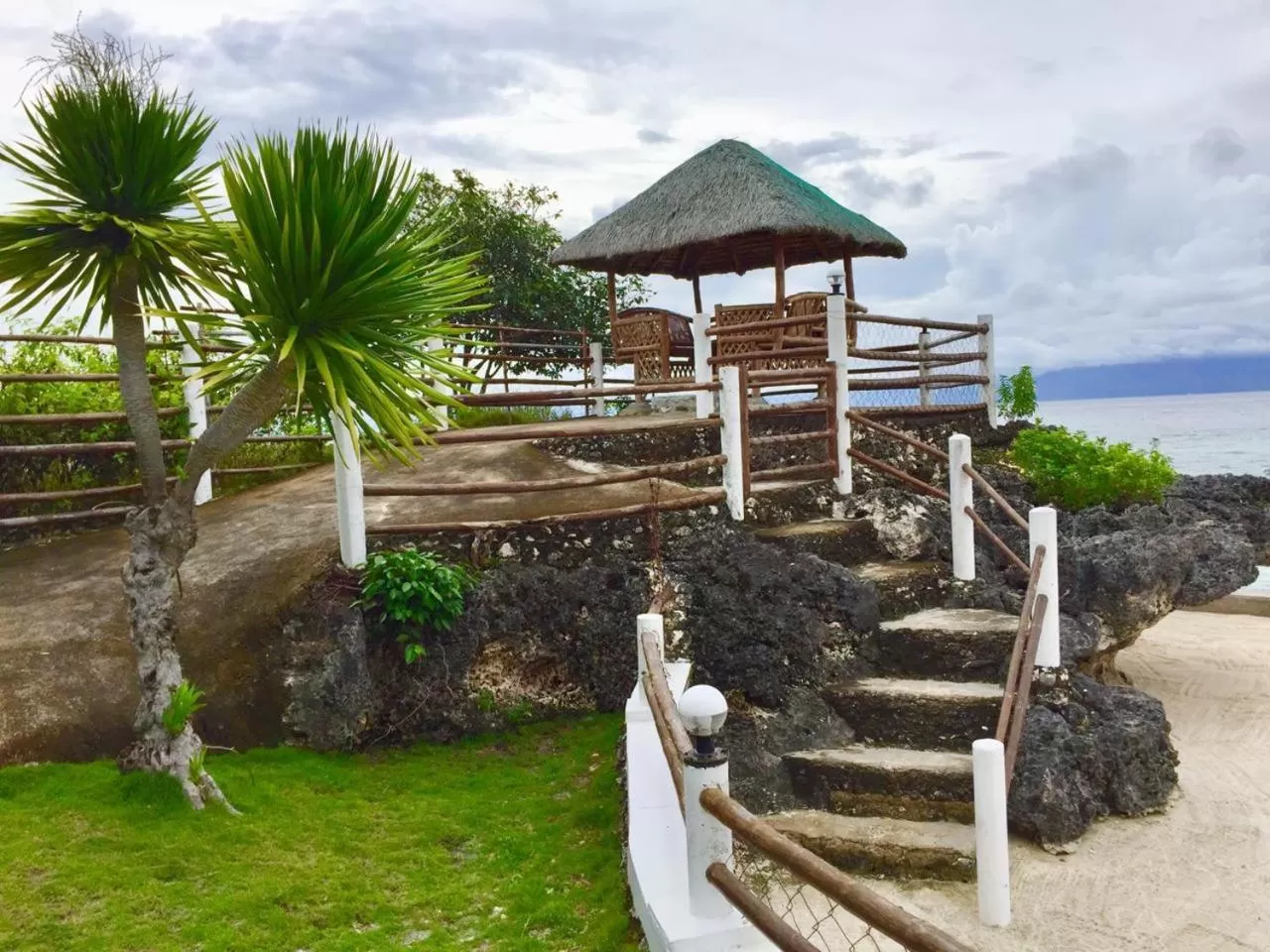 Garden in Tauig Beach Resort