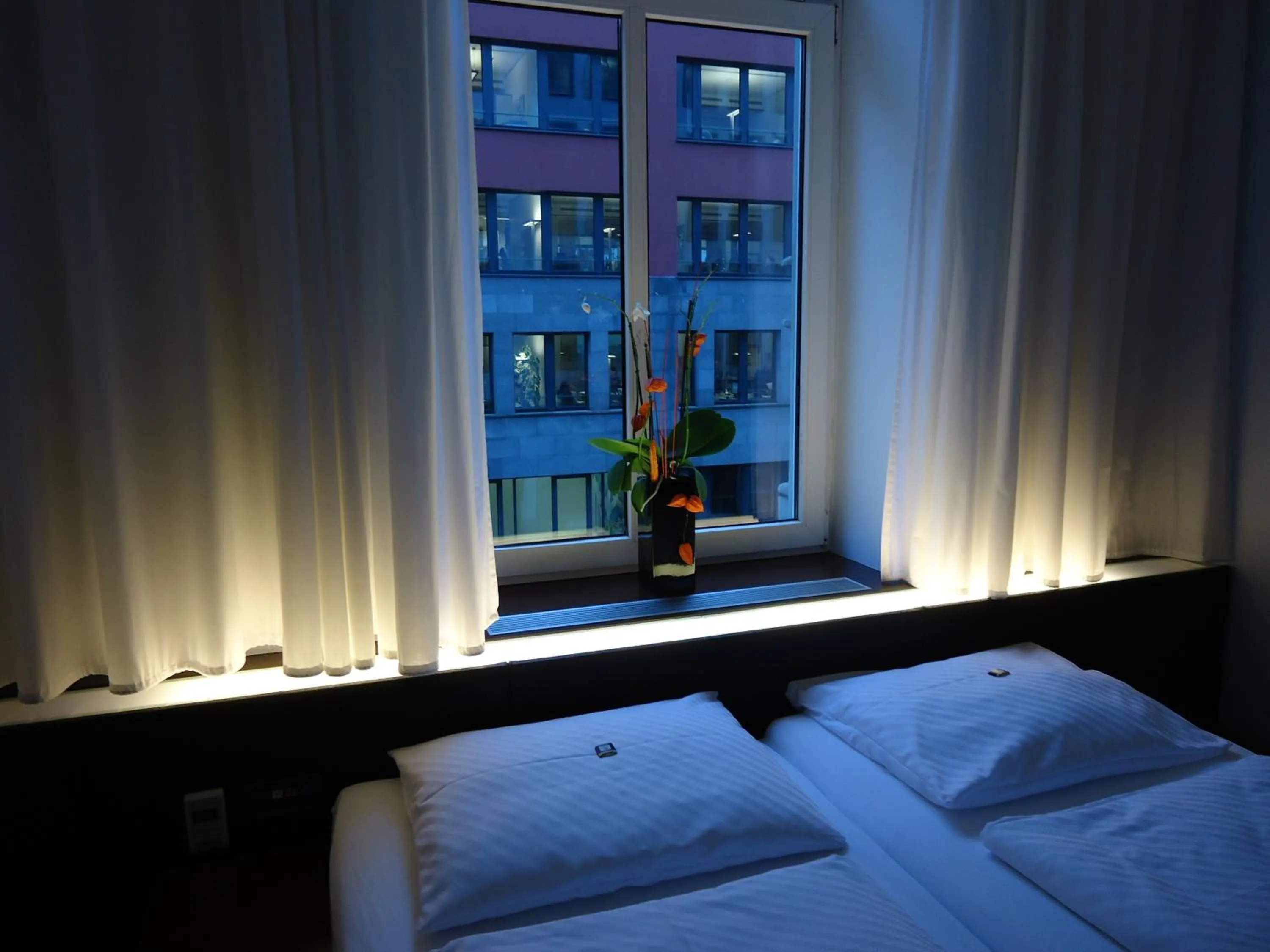 Bed in Hotel Concorde