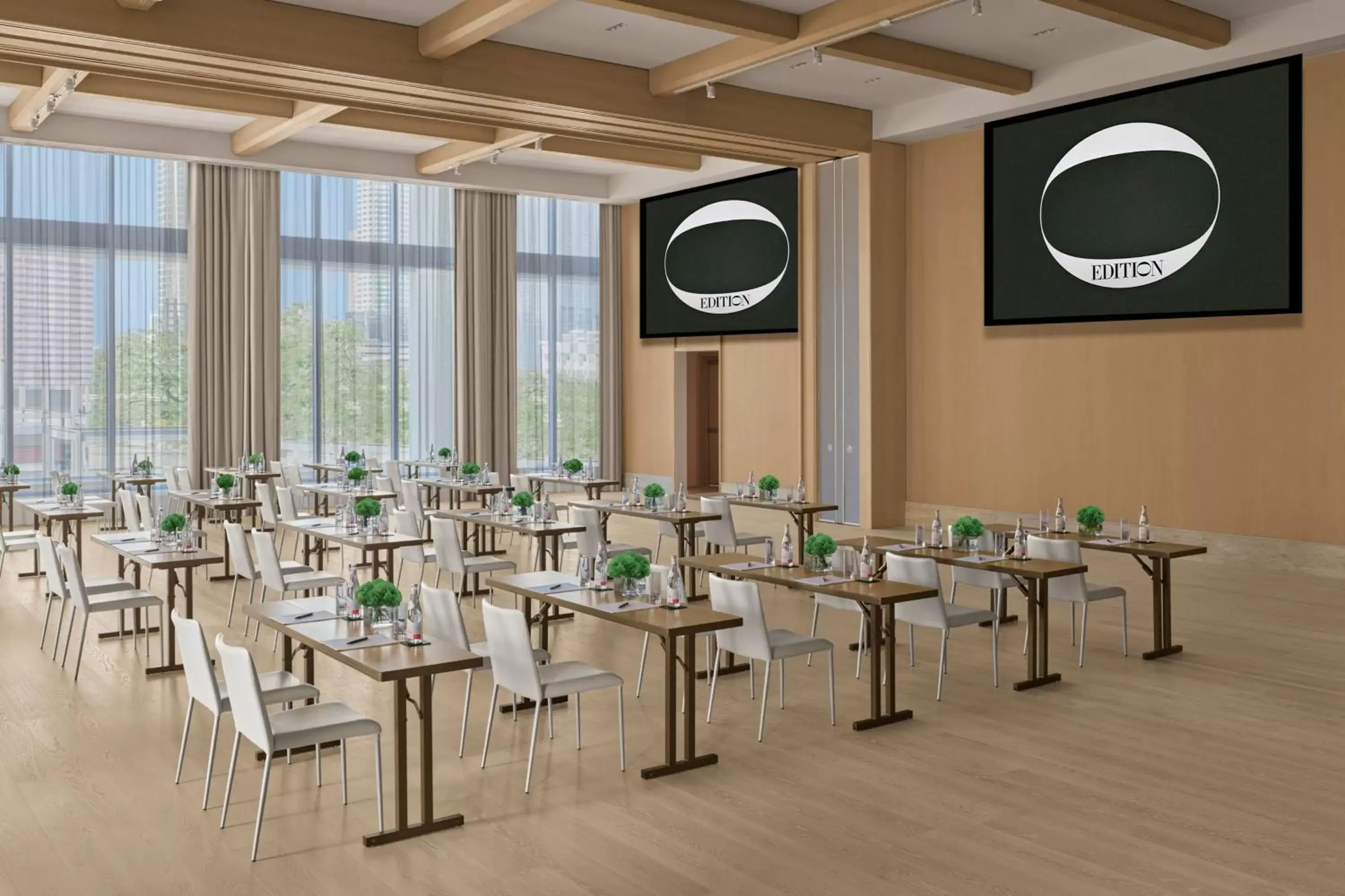 Meeting/conference room, Restaurant/Places to Eat in The Tampa EDITION
