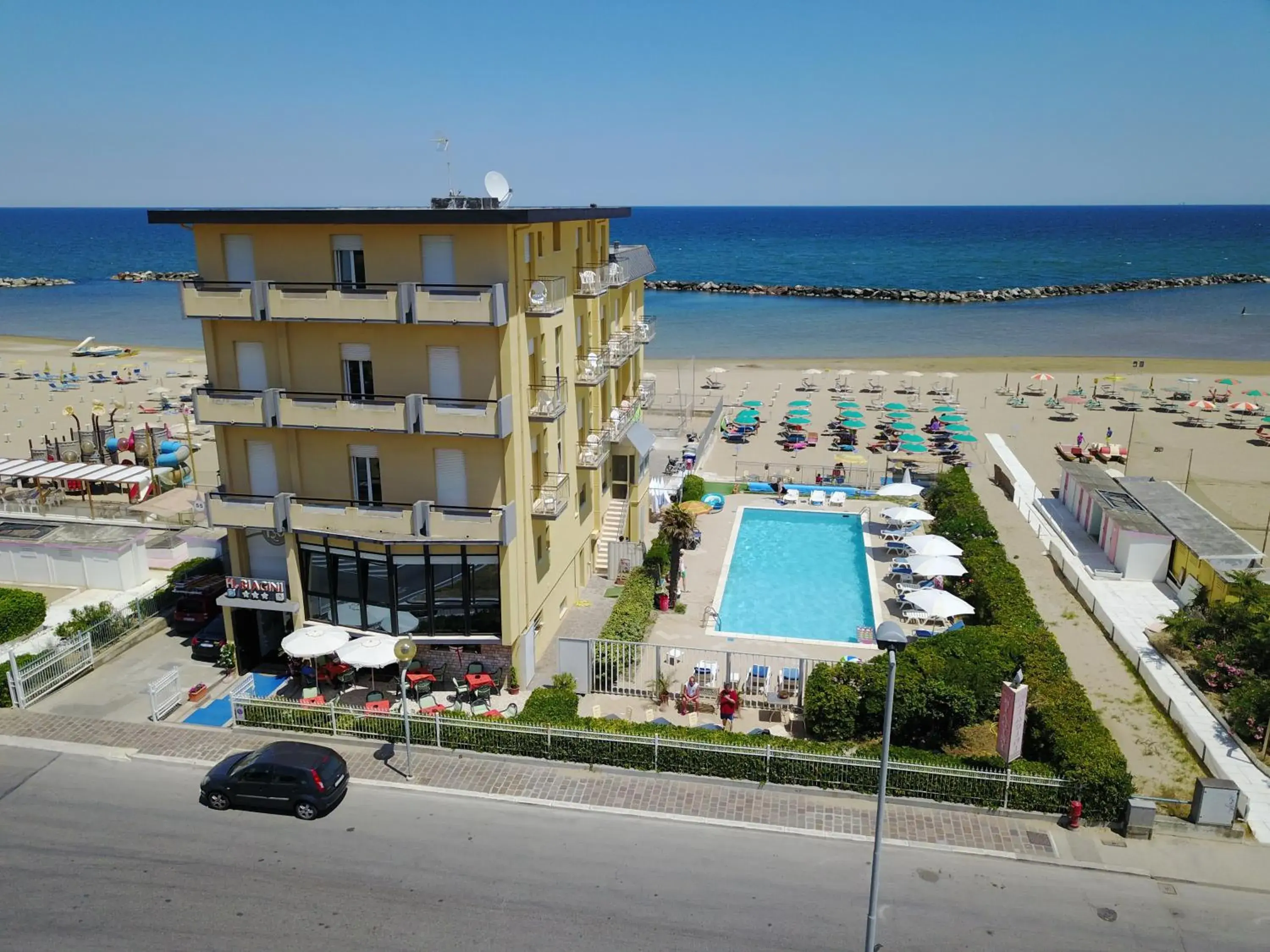 Property building, Pool View in Hotel Biagini