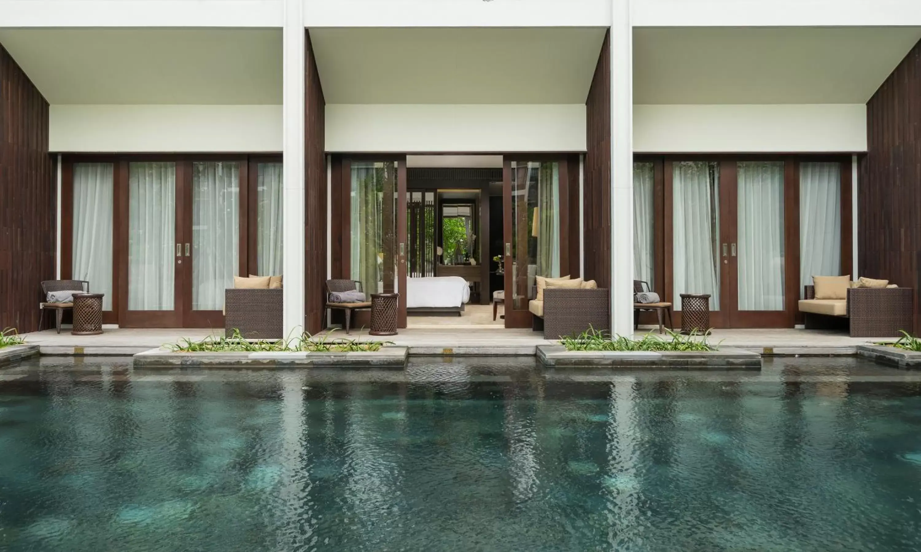 View (from property/room), Swimming Pool in The Anvaya Beach Resort Bali