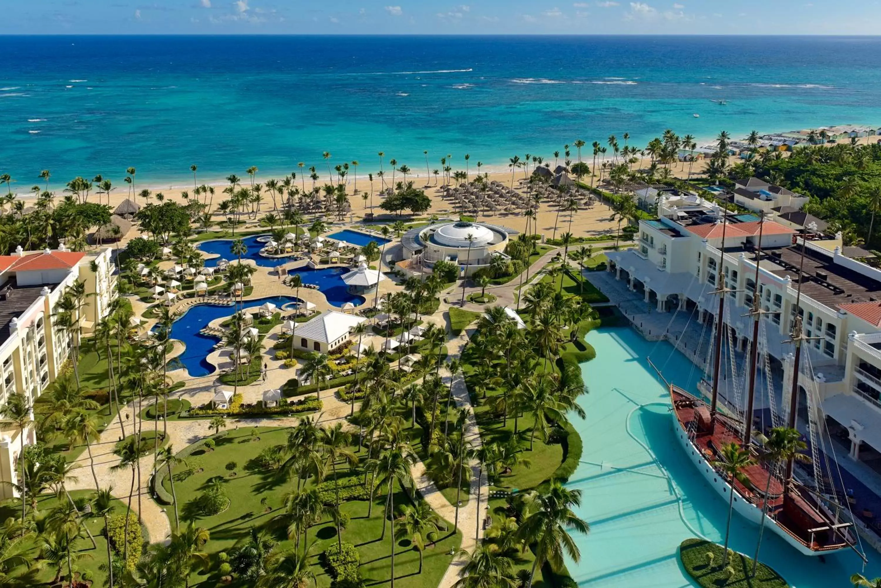 Bird's eye view, Bird's-eye View in Iberostar Grand Bavaro Hotel