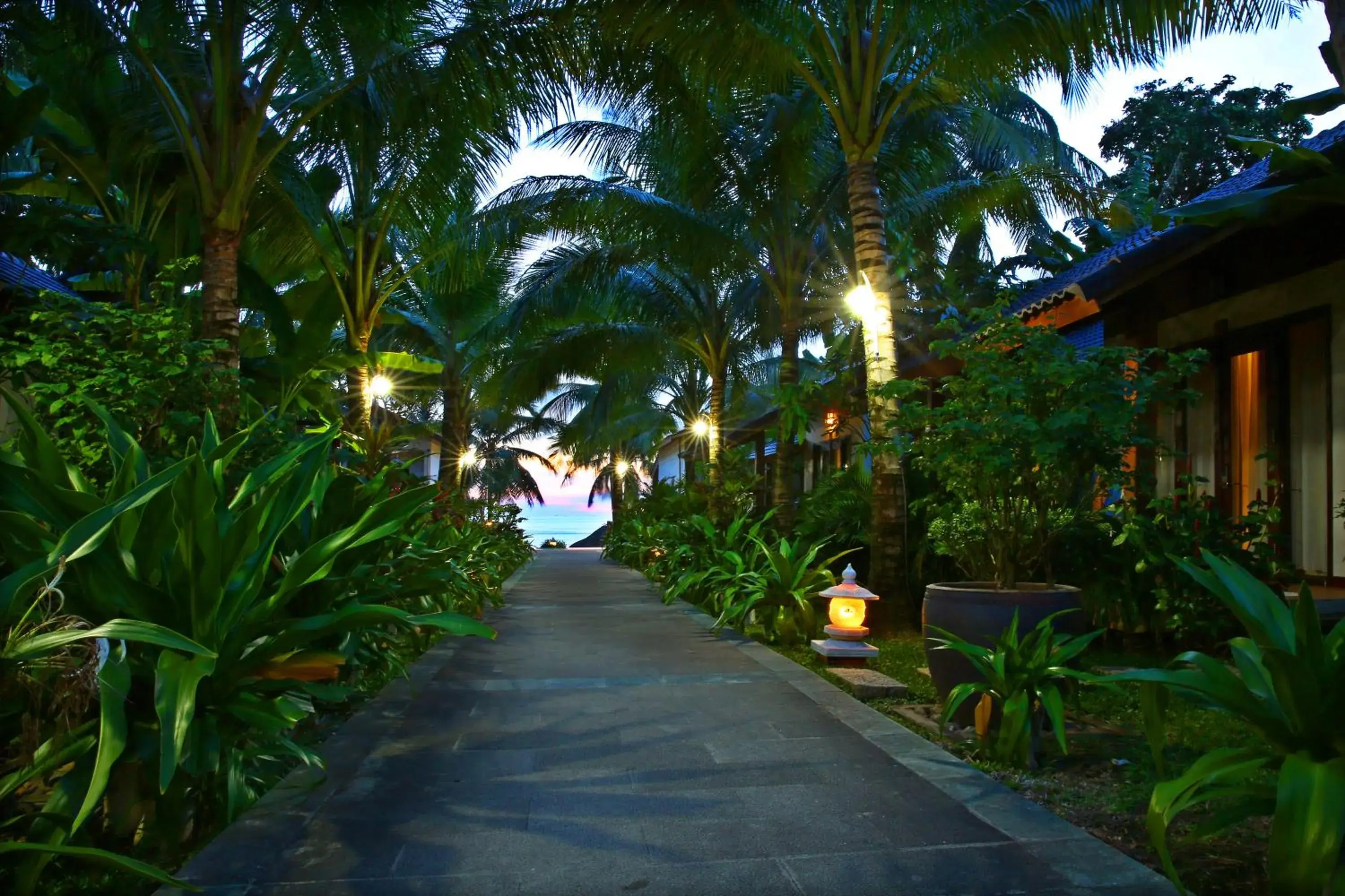 Garden in Tropicana Resort Phu Quoc