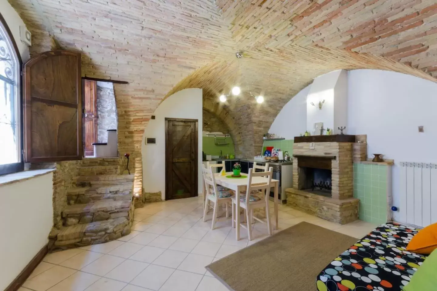 Living room, Dining Area in B&B Le Campanelle