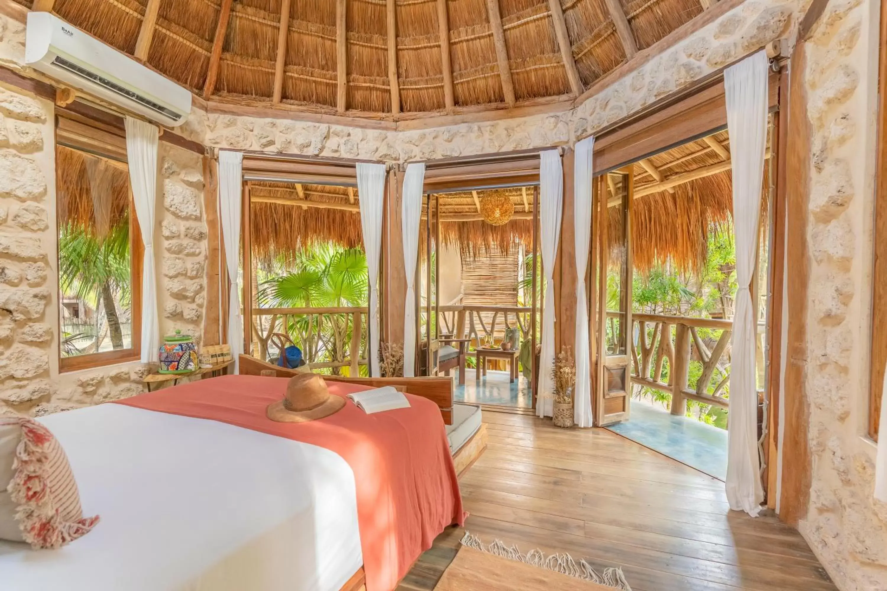 Bed in Alaya Tulum