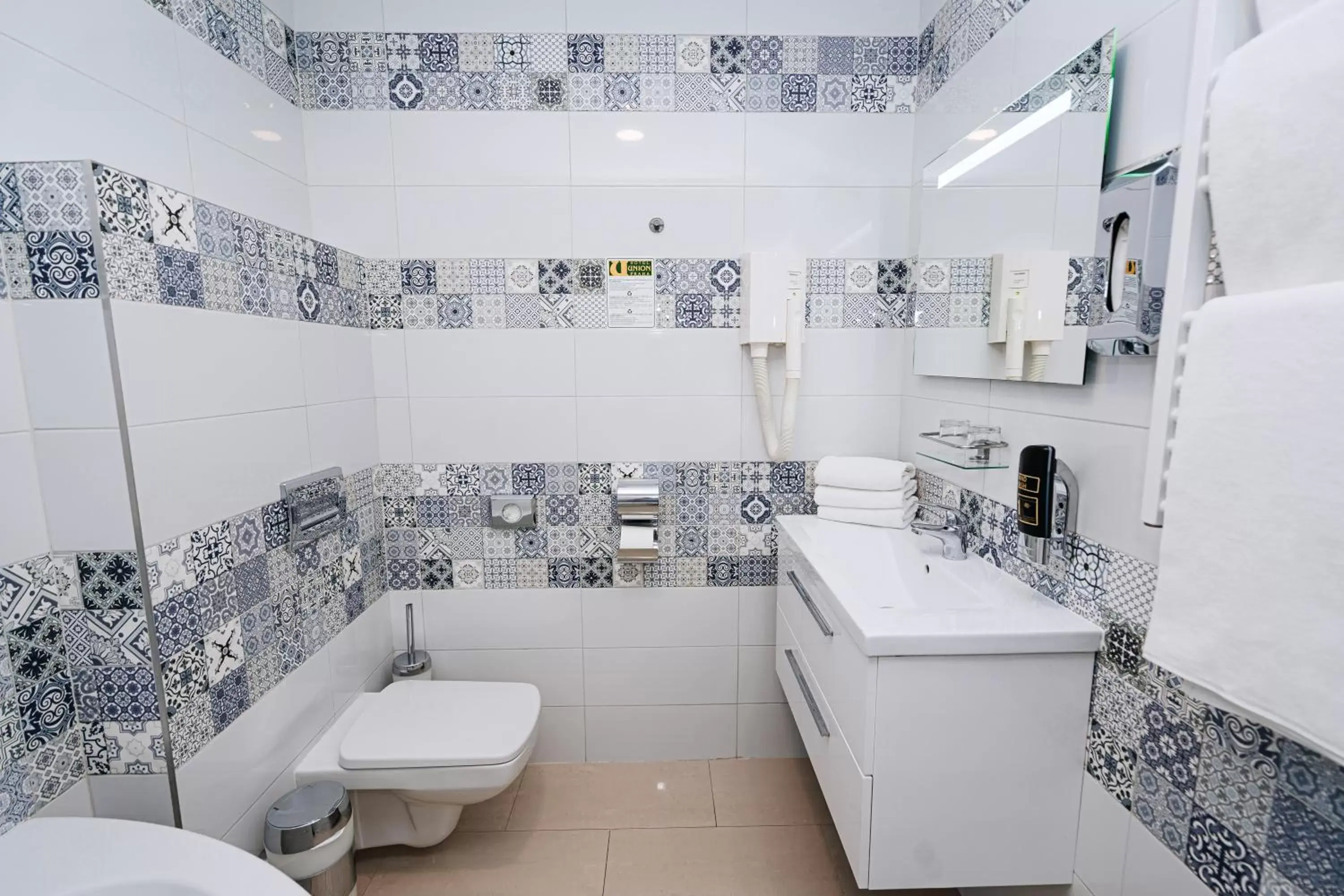Toilet, Bathroom in Union Hotel Prague