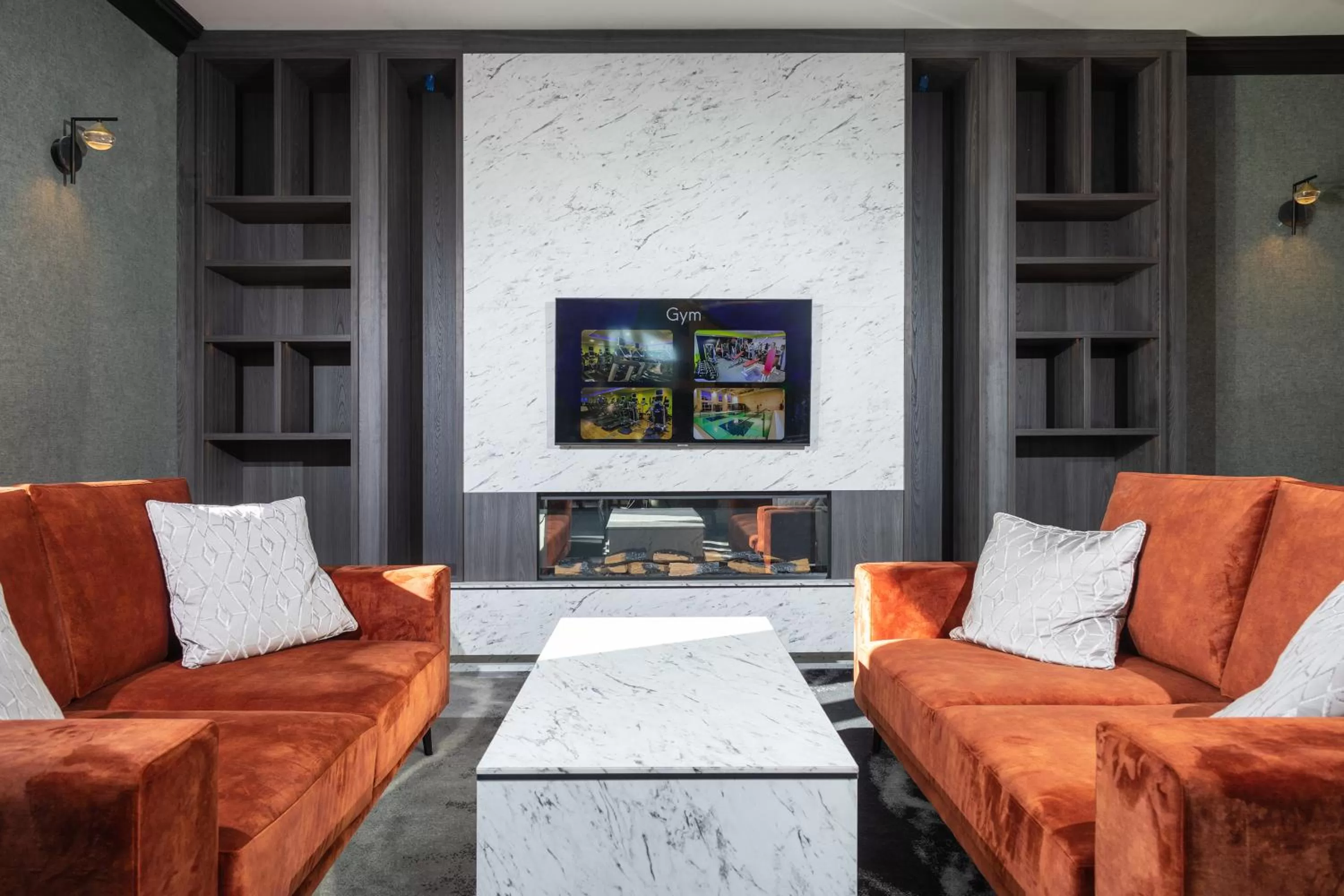 Lobby or reception in Clybaun Hotel