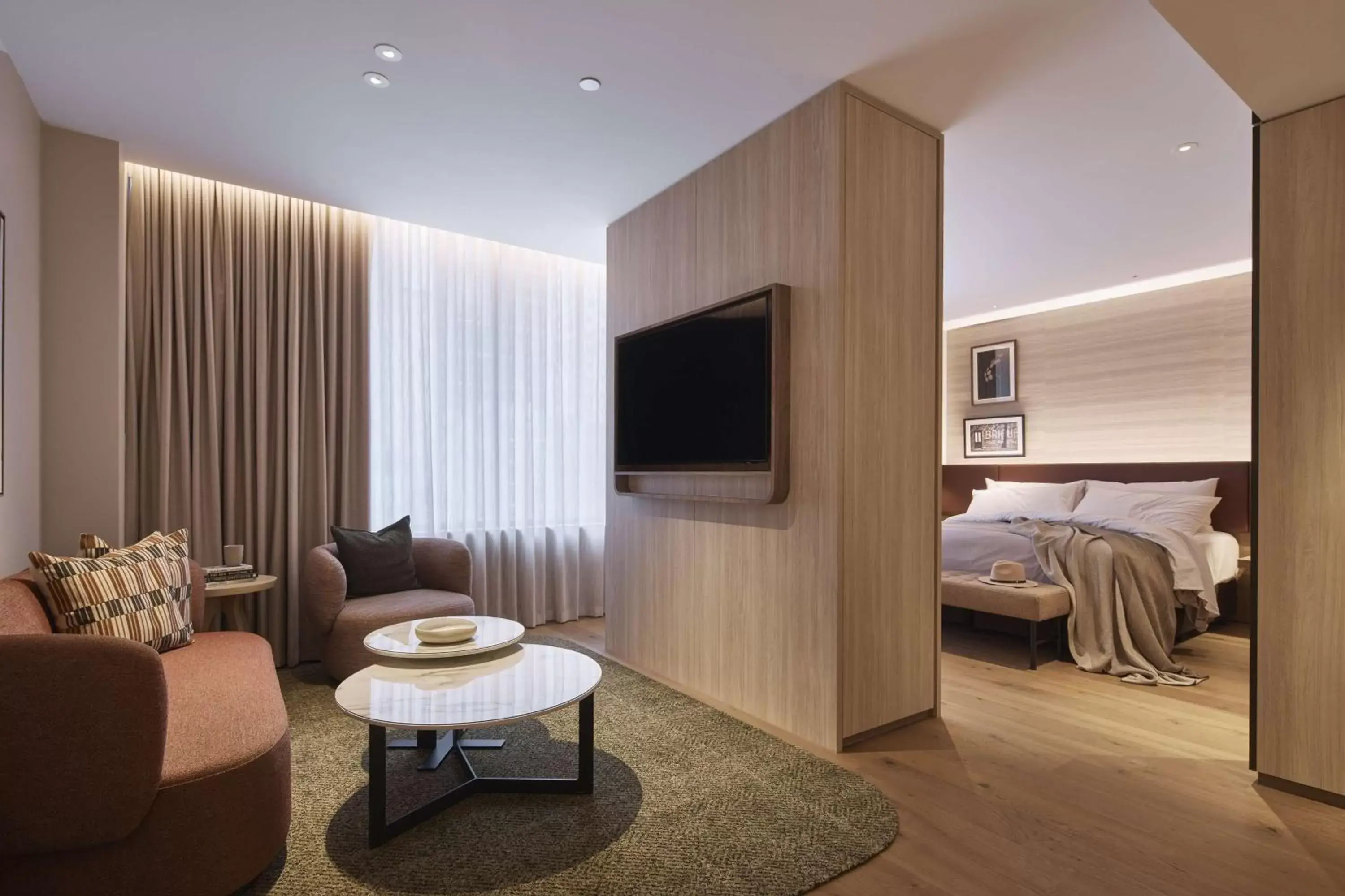 Bedroom, TV/Entertainment Center in Rydges Melbourne