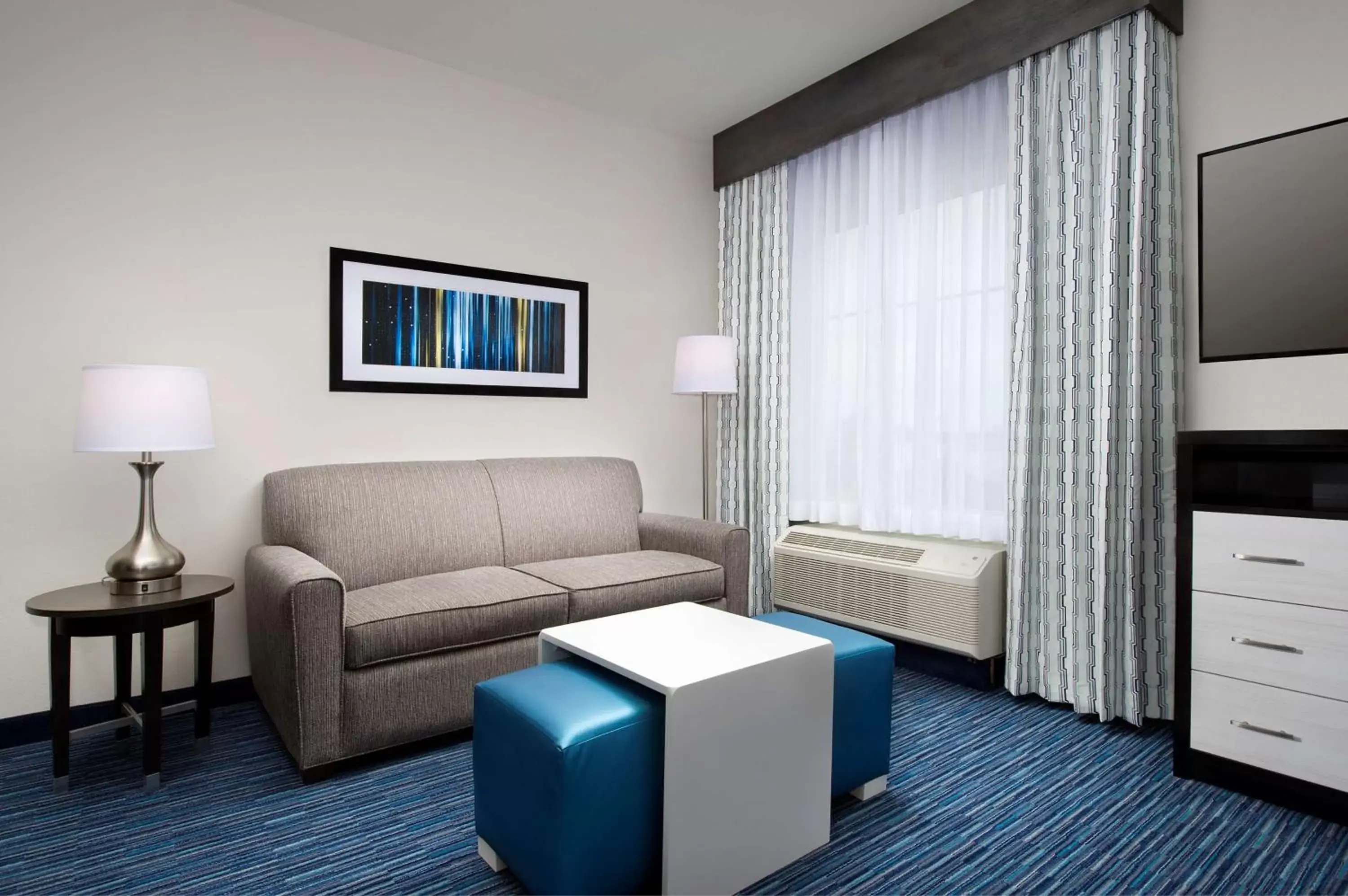 Living room, Seating Area in Homewood Suites by Hilton Metairie New Orleans