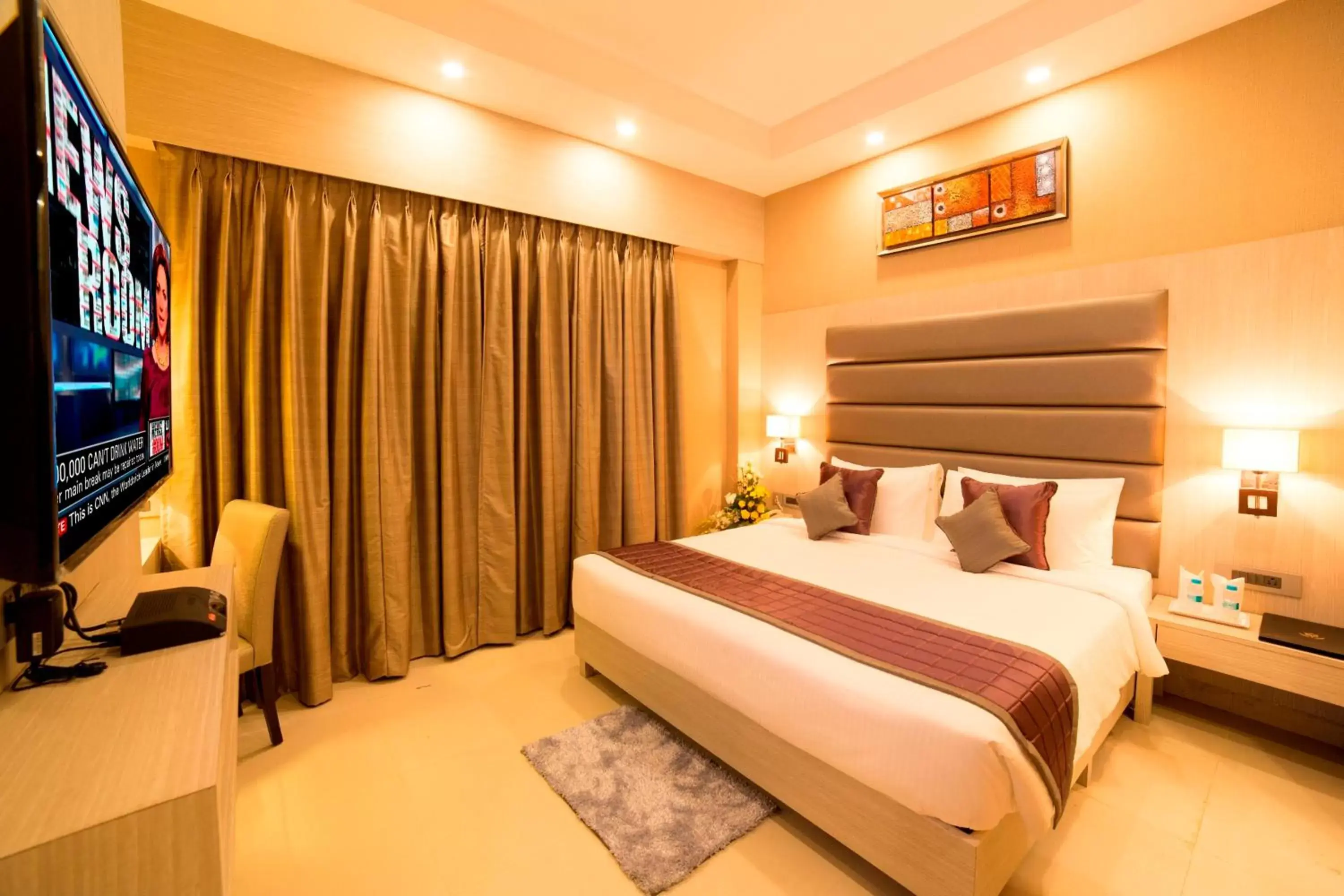 Bedroom, Room Photo in Golden Tulip Saltlake Kolkata