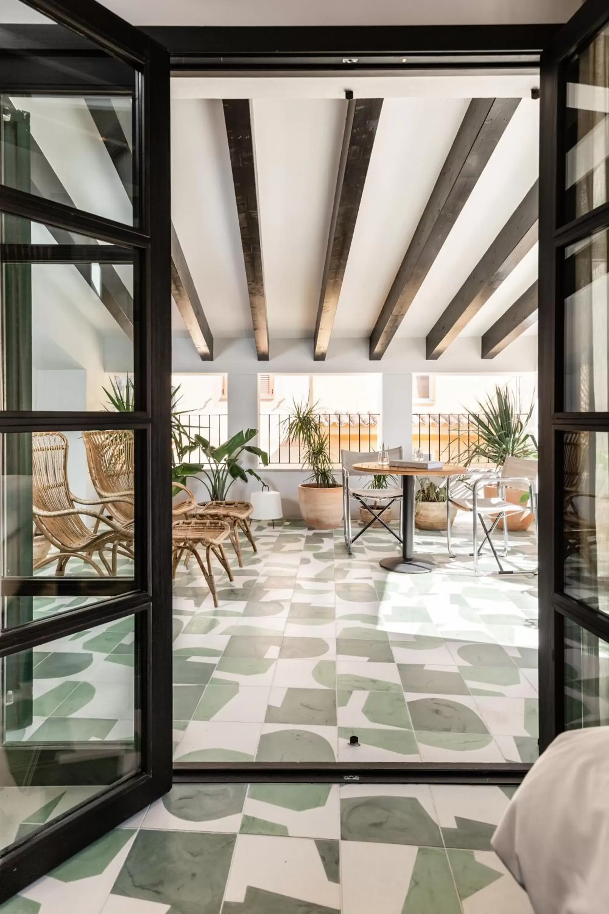 Patio in Concepcio by Nobis, Palma, a Member of Design Hotels