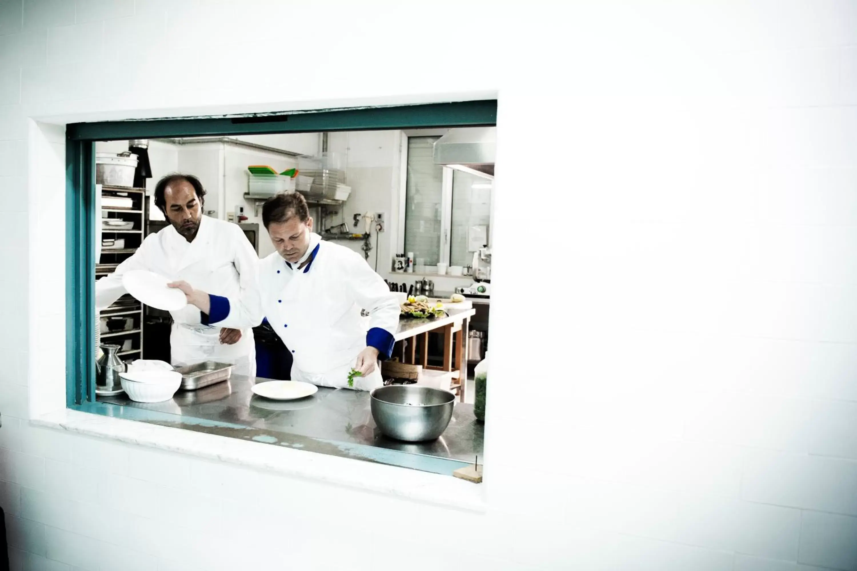 Kitchen or kitchenette in Hotel Fini