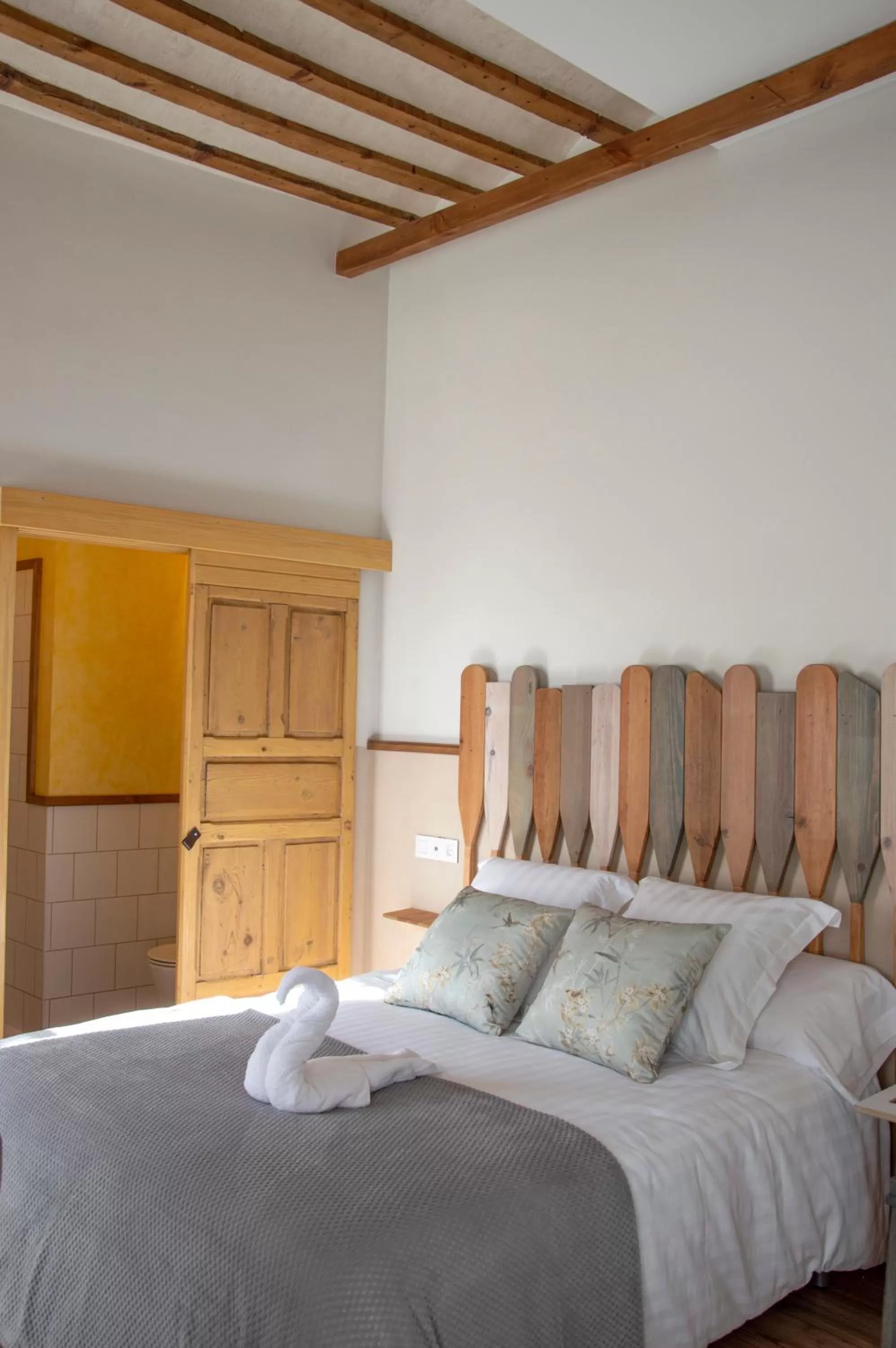 Bed in La Casa del Médico Hostería Rural