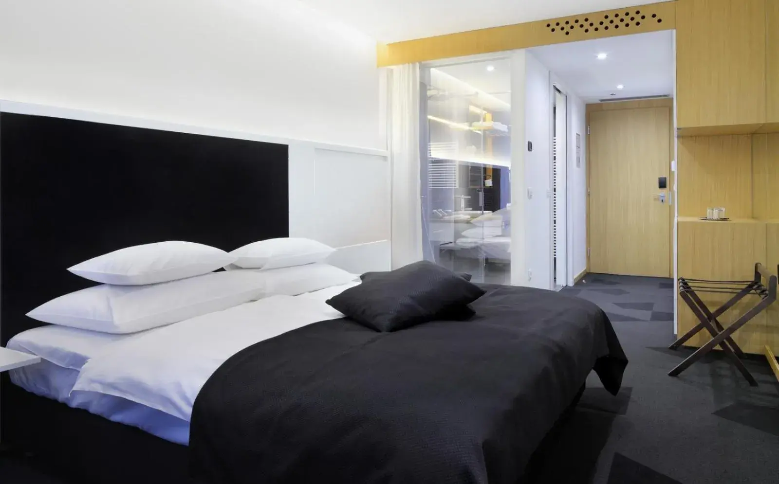 Bed in Hotel Nox