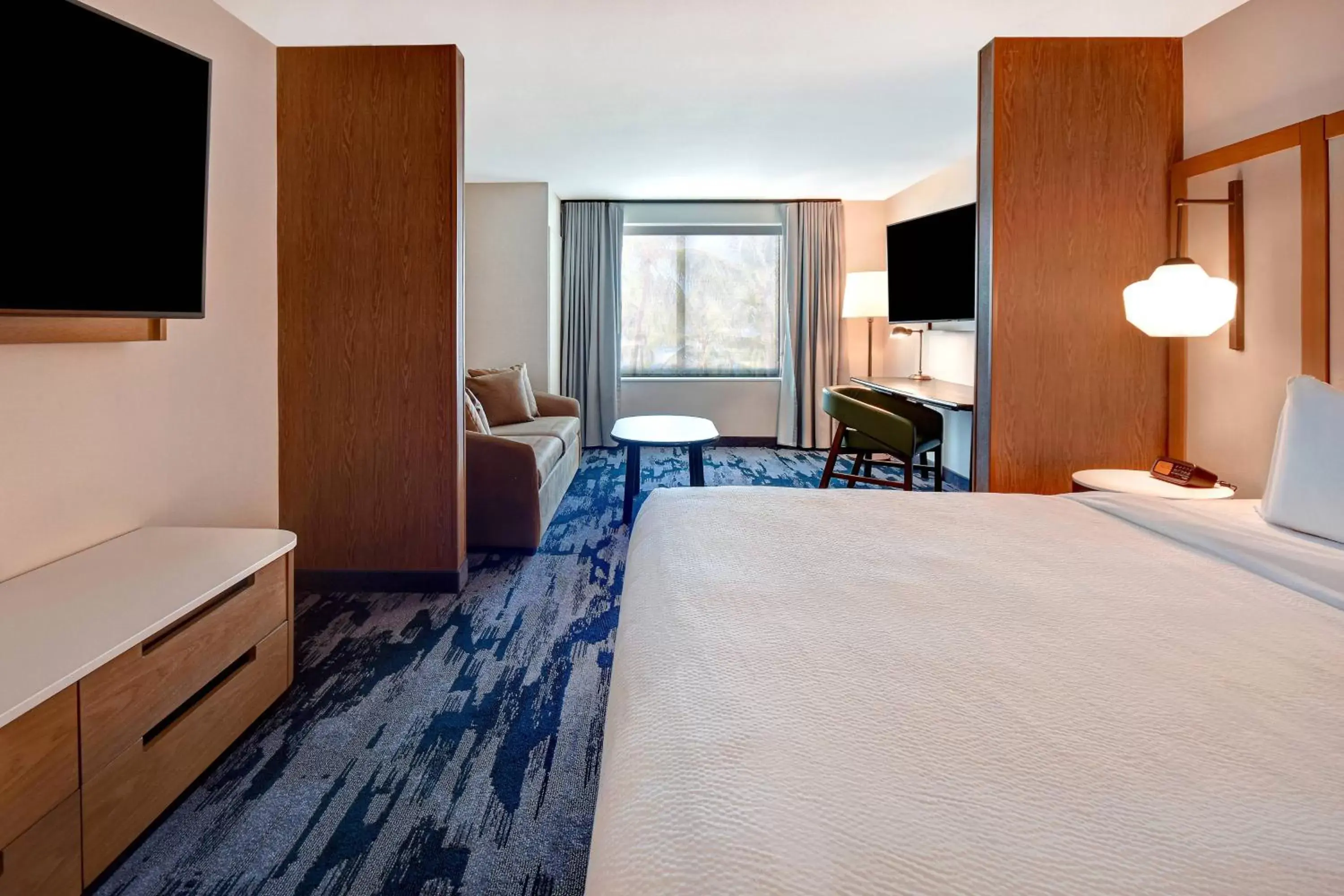 Bedroom, Bed in Fairfield Inn & Suites Las Vegas Airport South