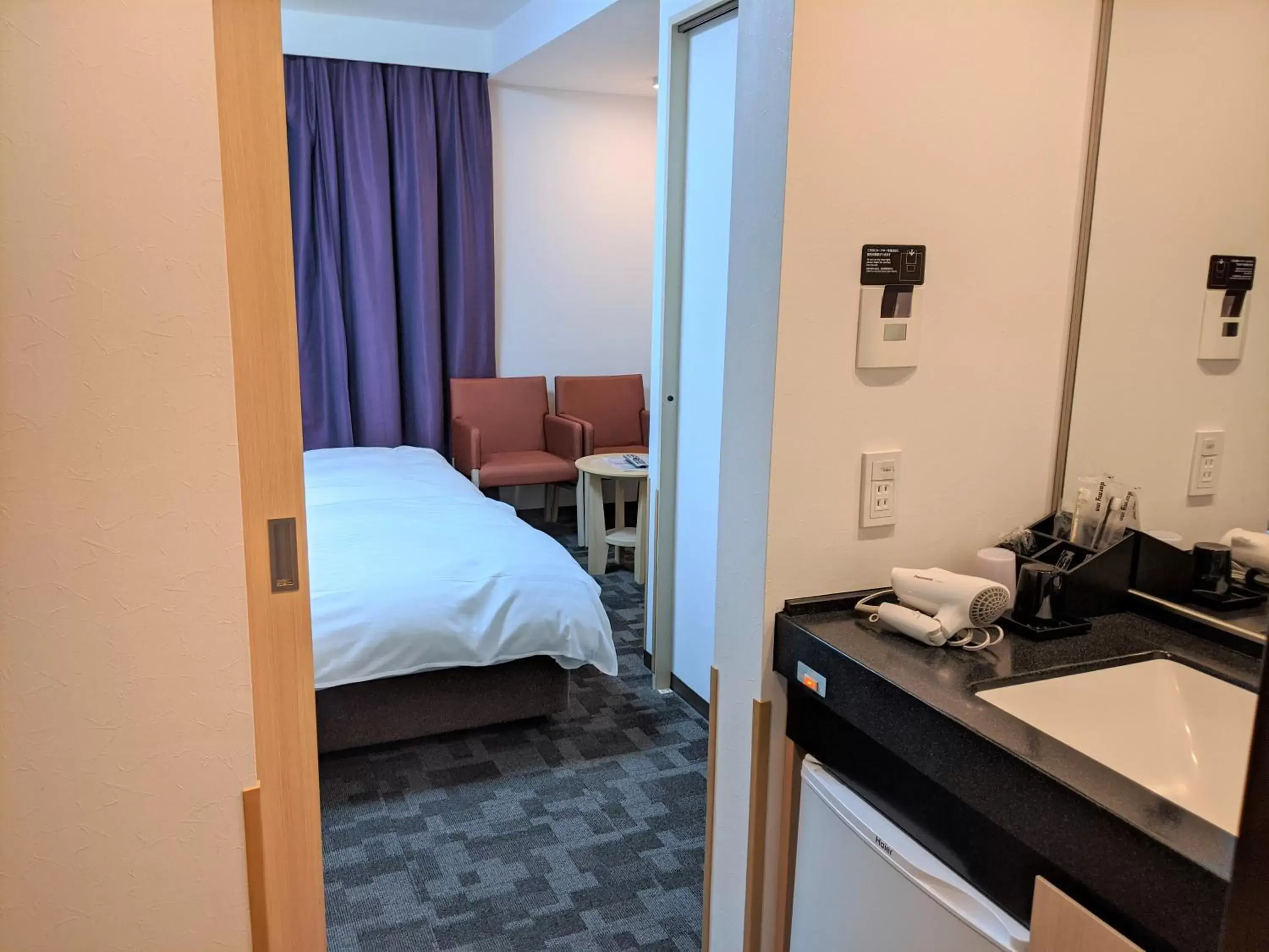 Photo of the whole room, Bed in Dormy Inn Sapporo Annex