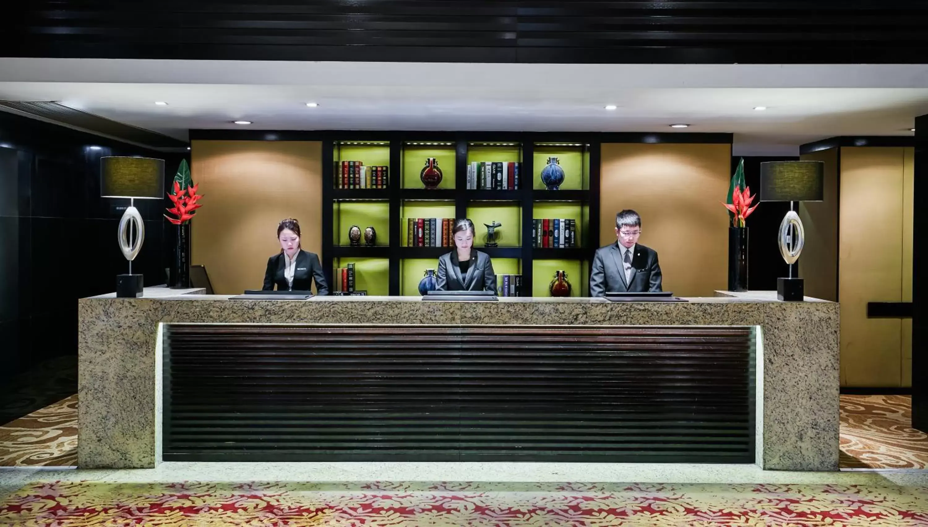 Property building, Staff in InterContinental Shanghai Pudong, an IHG Hotel