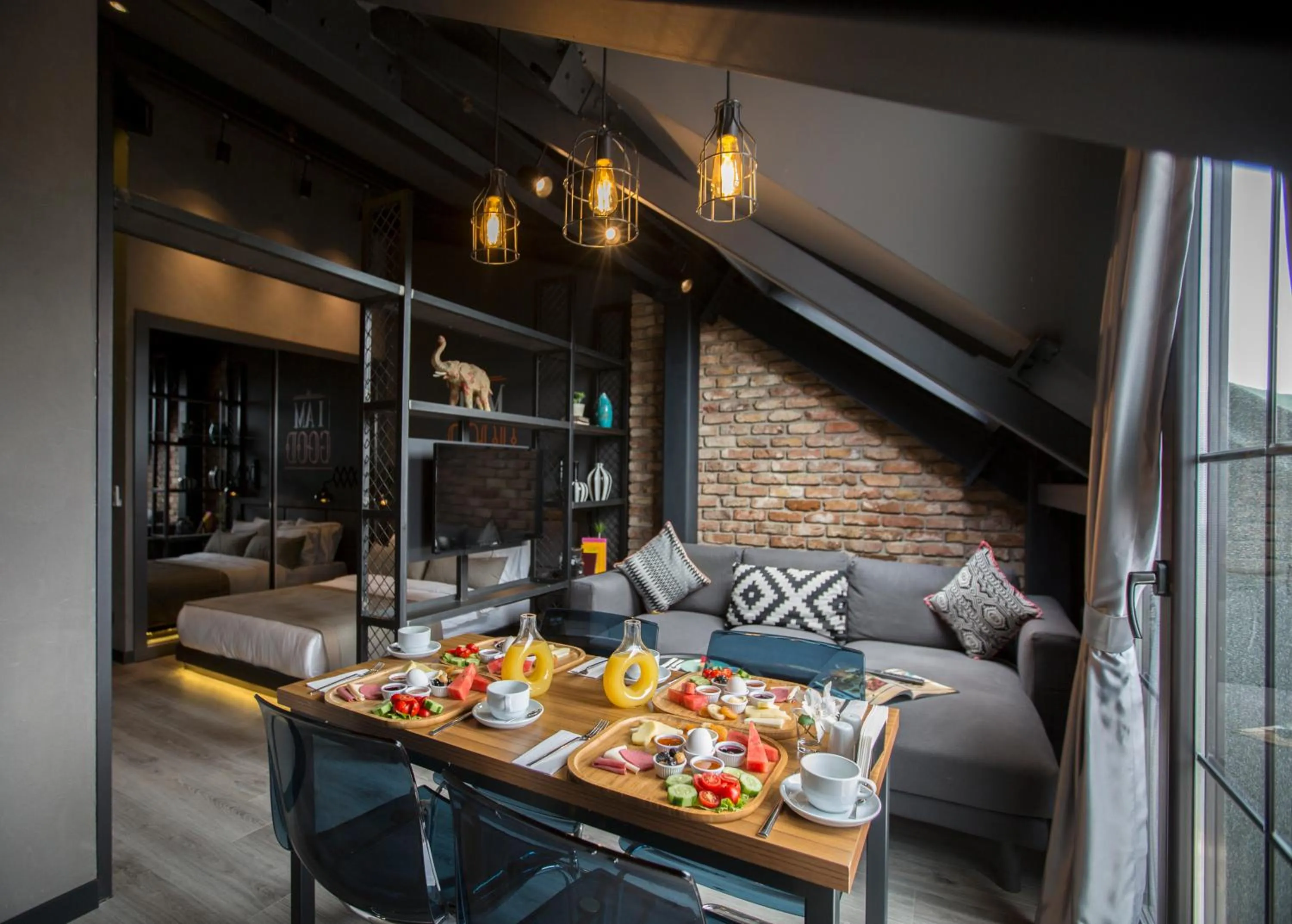 Living room in Cityloft 161