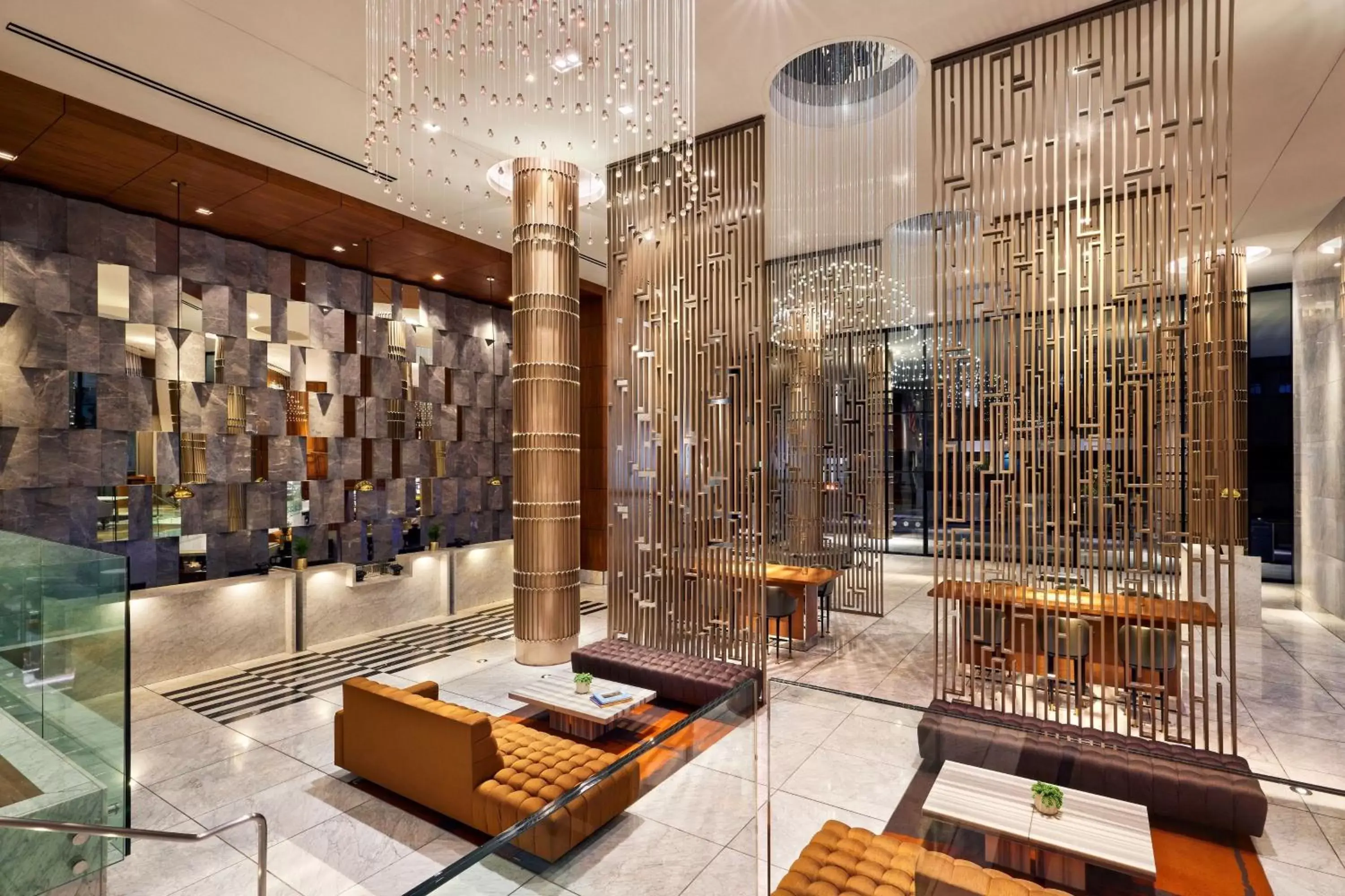 Lobby or reception in Sheraton Grand Los Angeles