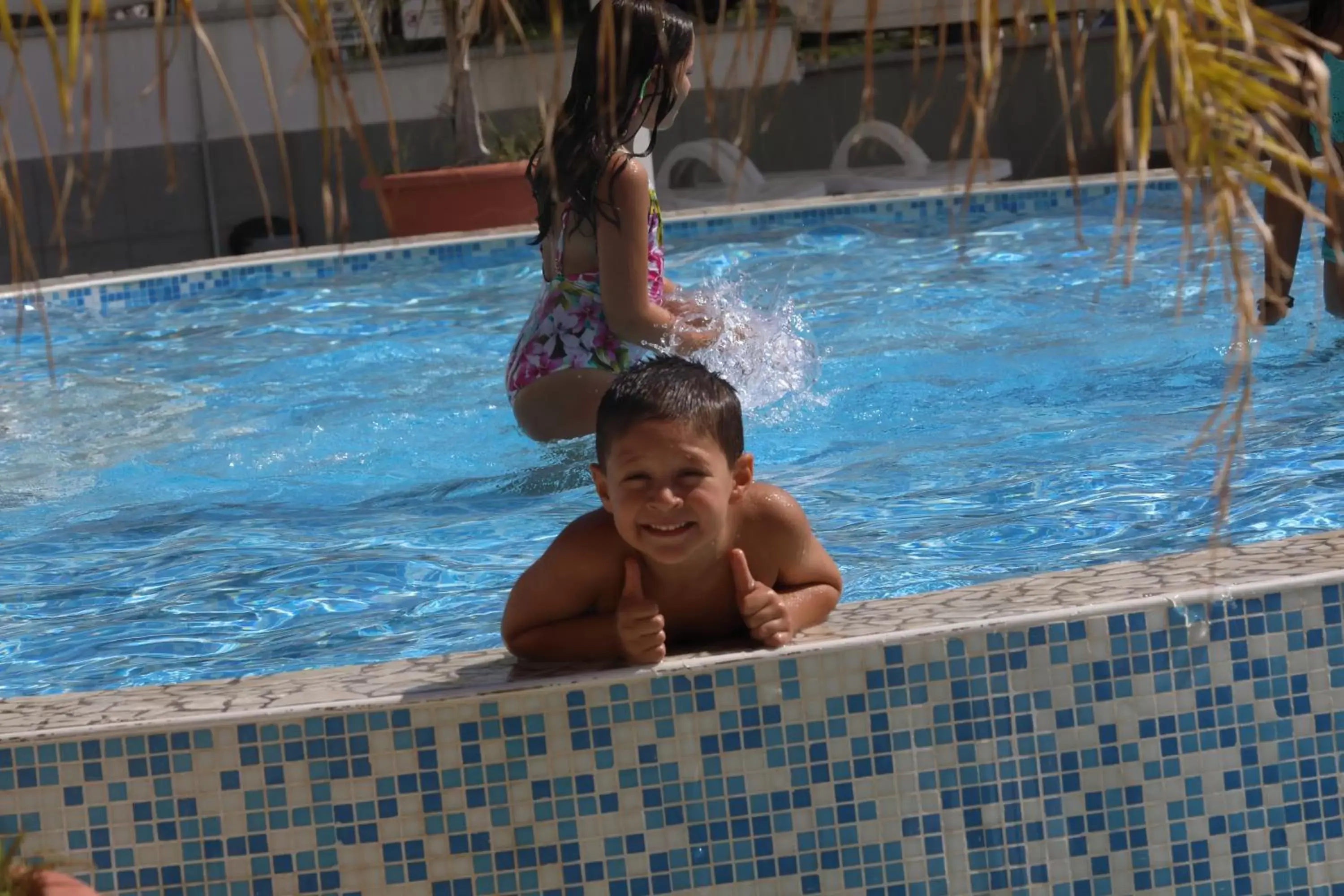 children, Swimming Pool in Grand Hotel Paradiso