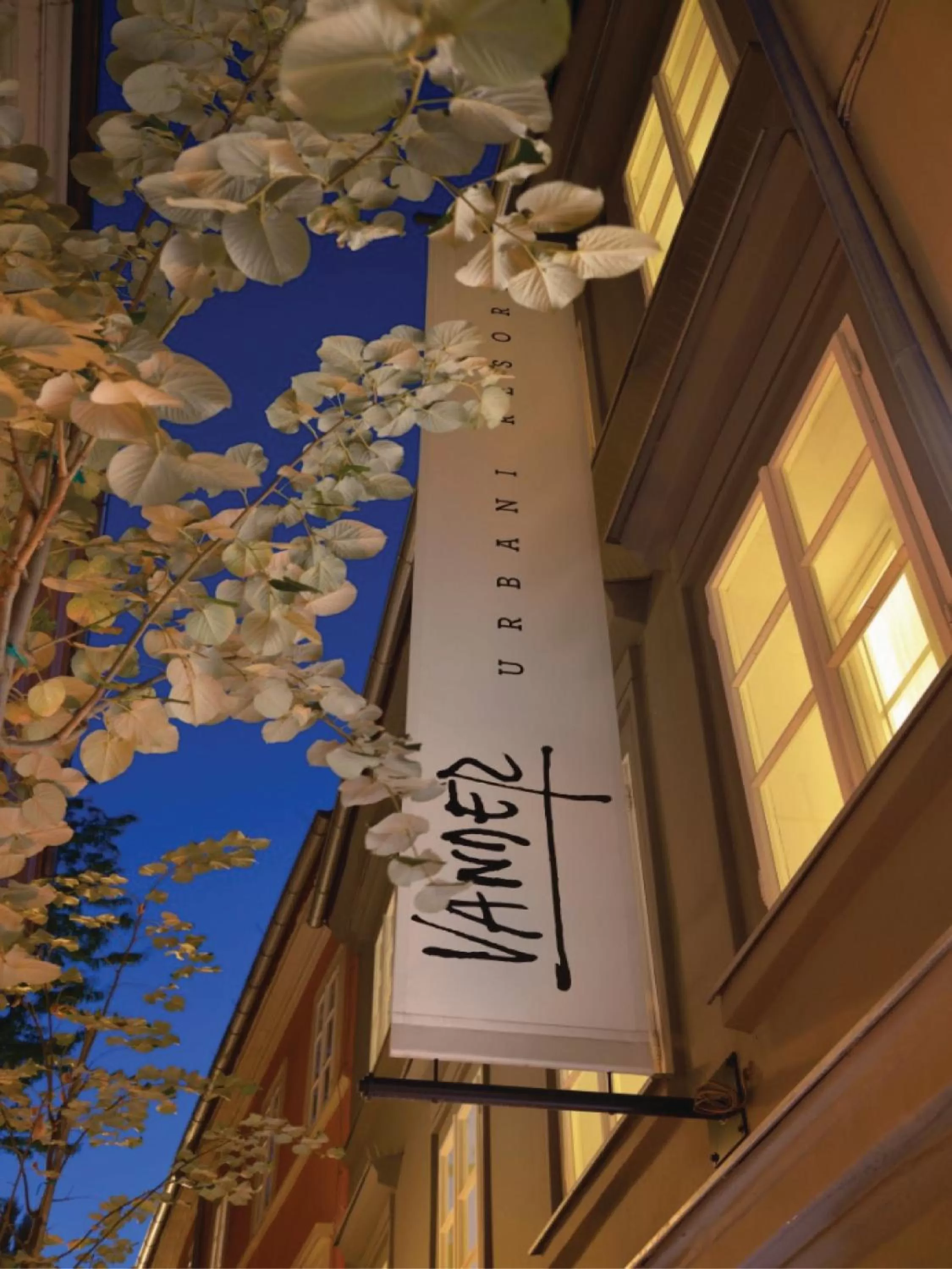 Facade/entrance in Vander Urbani Resort - a Member of Design Hotels