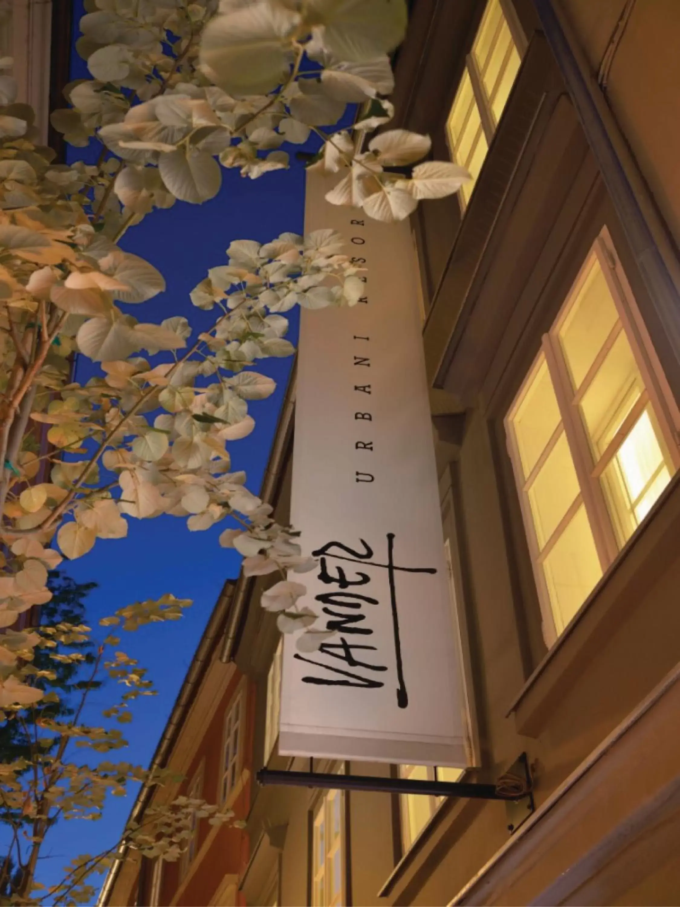 Facade/entrance in Vander Urbani Resort - a Member of Design Hotels Facade/entrance in Vander Urbani Resort - a Member of Design Hotels