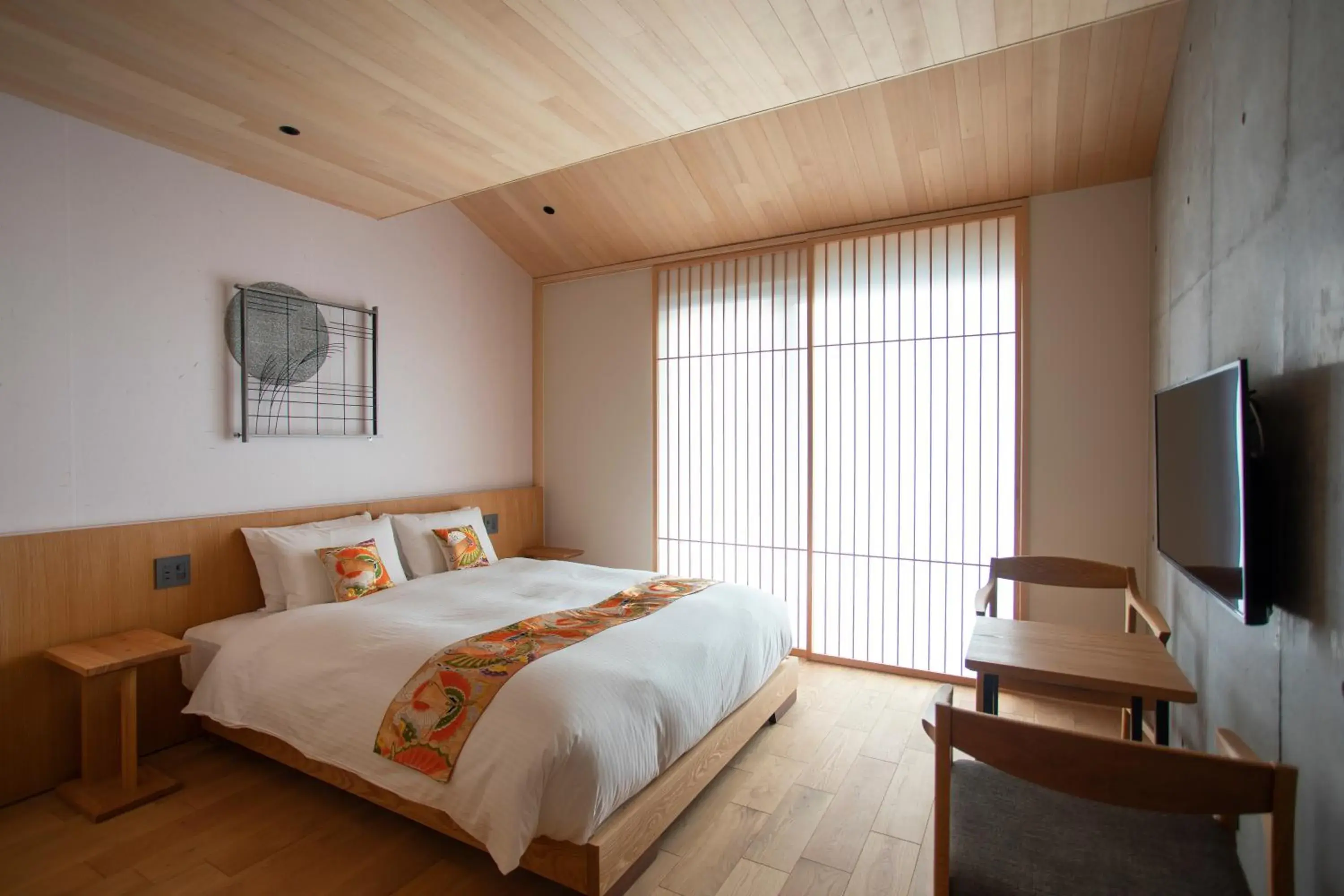 Bed in HOTEL LEGASTA KYOTO HIGASHIYAMA SANJO
