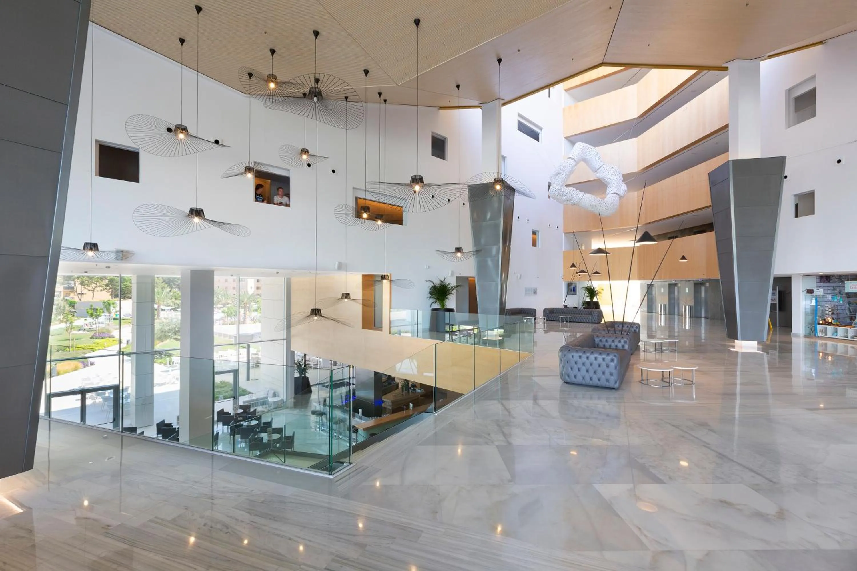 Lobby or reception in Hipotels Gran Playa de Palma