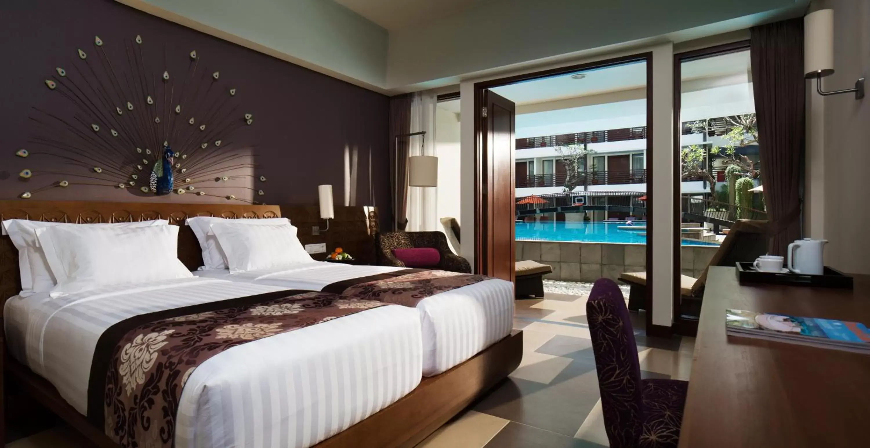 Bedroom, Bed in Sun Island Hotel & Spa Kuta