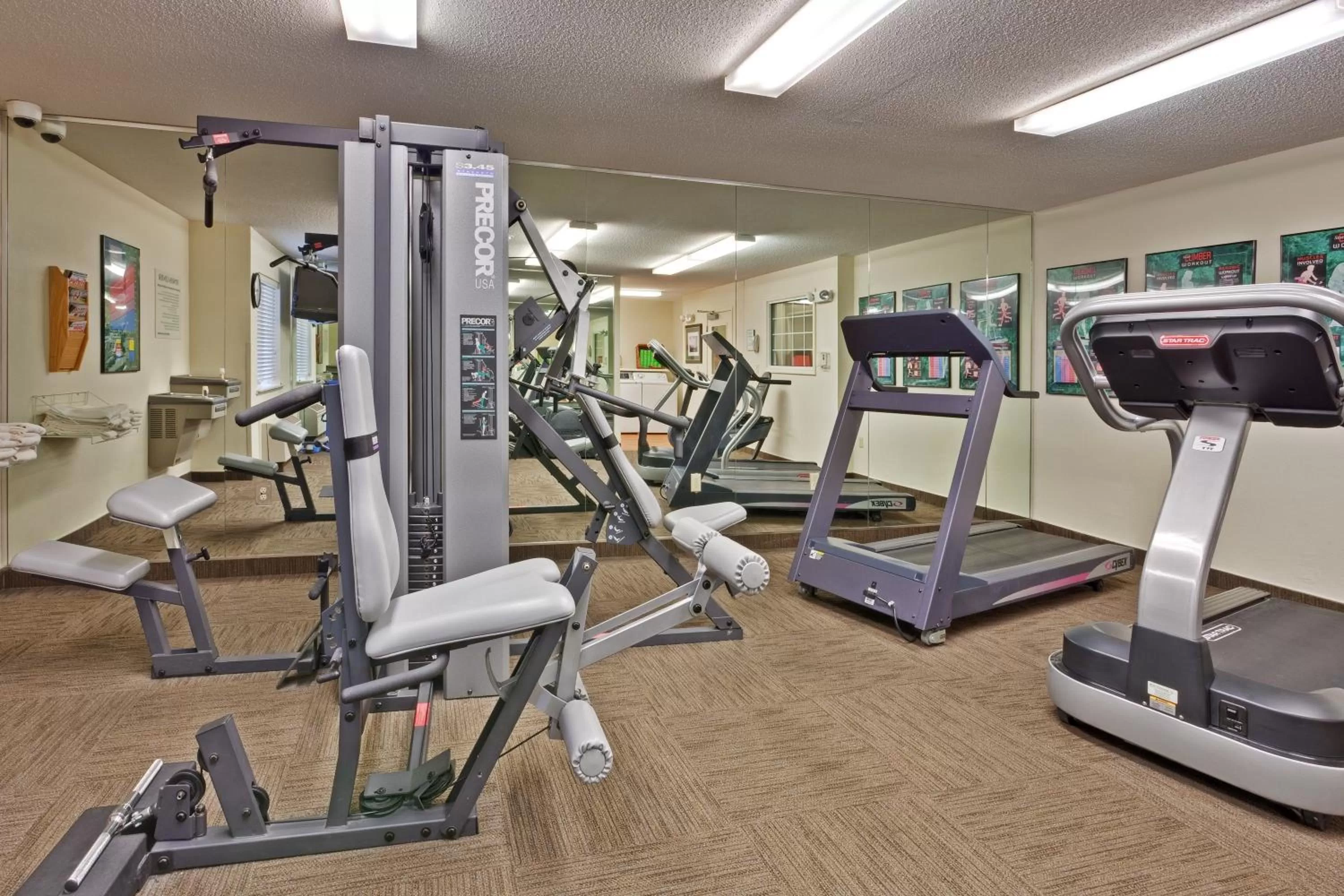 Fitness centre/facilities in Candlewood Suites Indianapolis Northeast by IHG