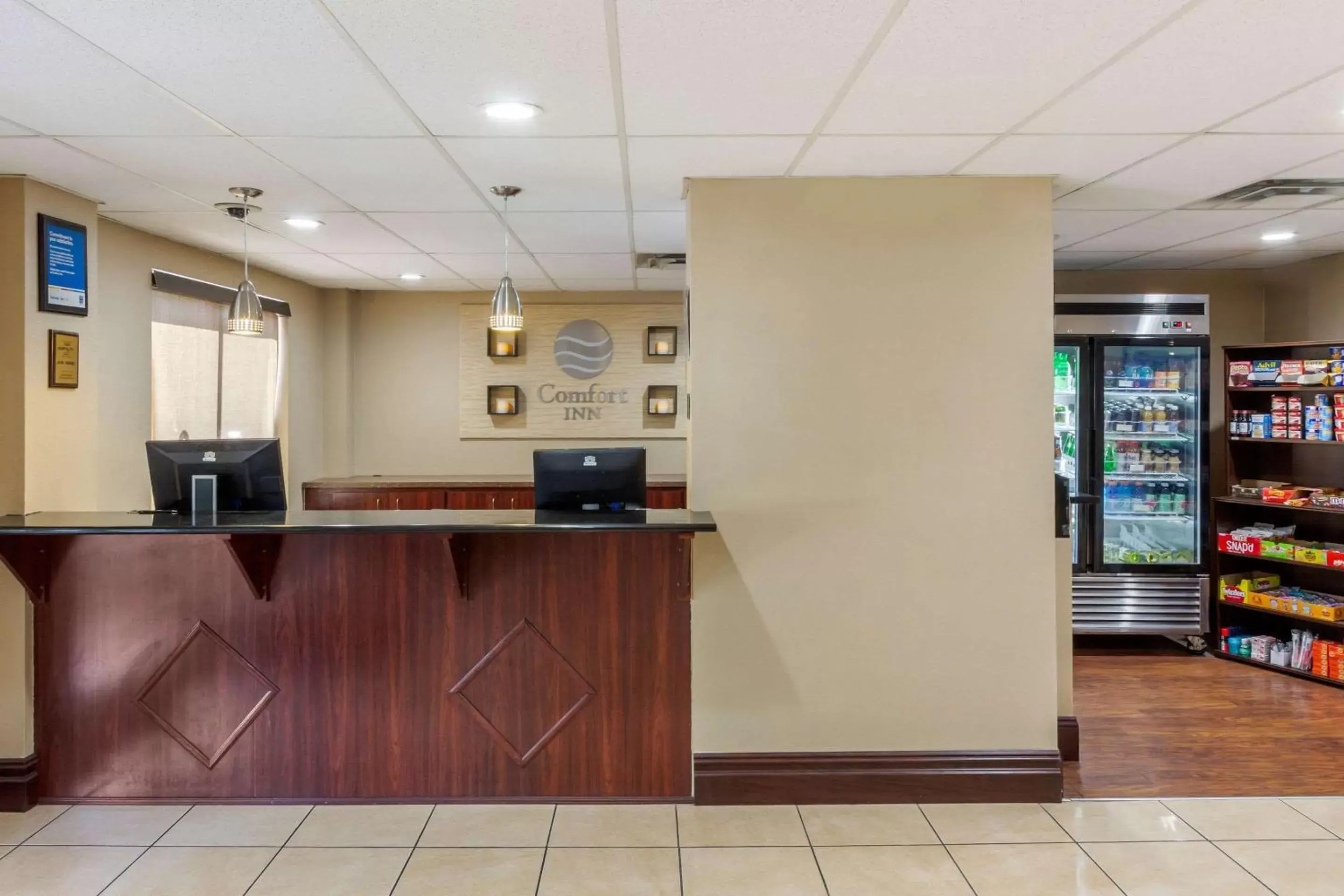 Lobby or reception, Lobby/Reception in Comfort Inn St Petersburg North