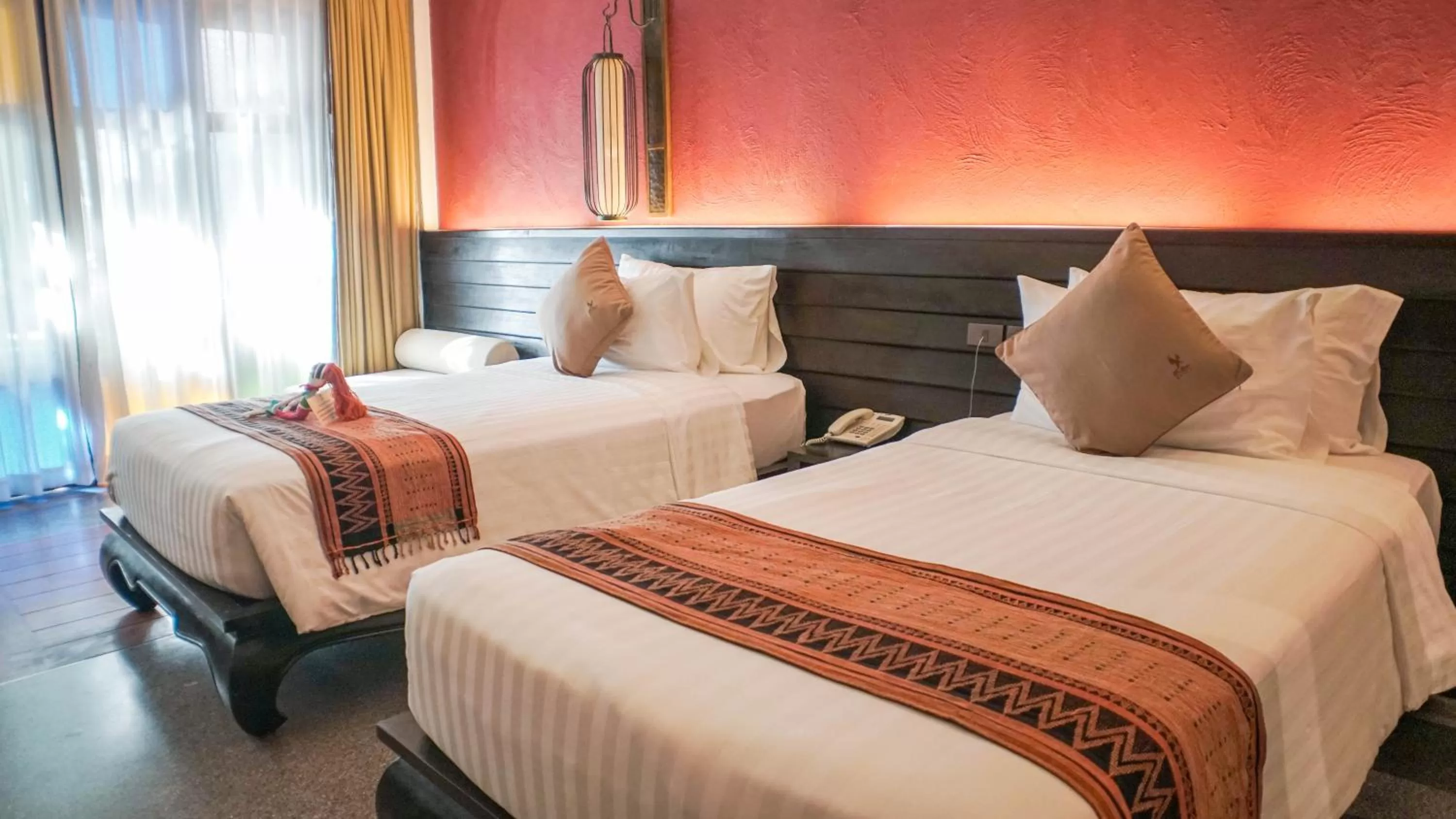 Bed in De Lanna Hotel