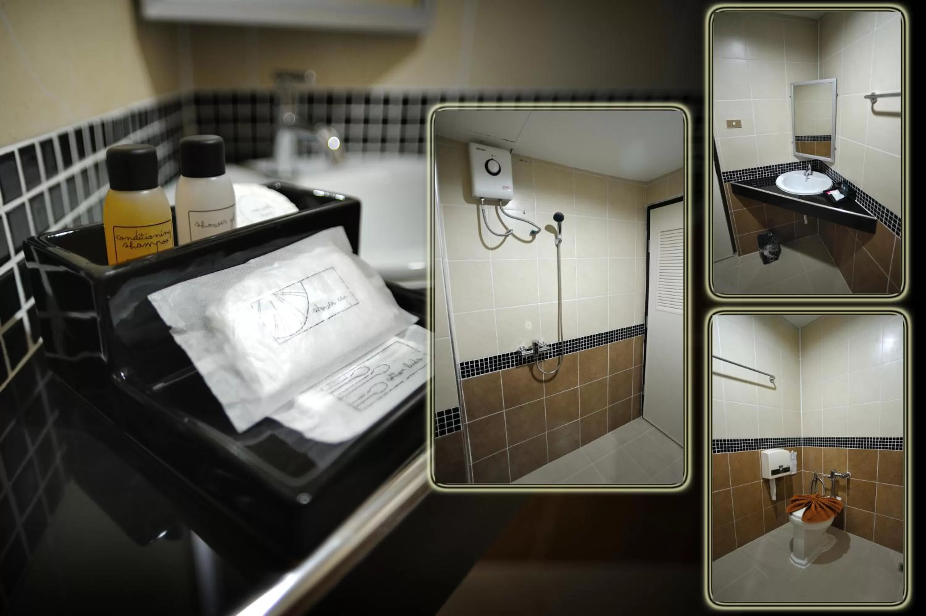 Bathroom in Suppamitr Villa Hotel