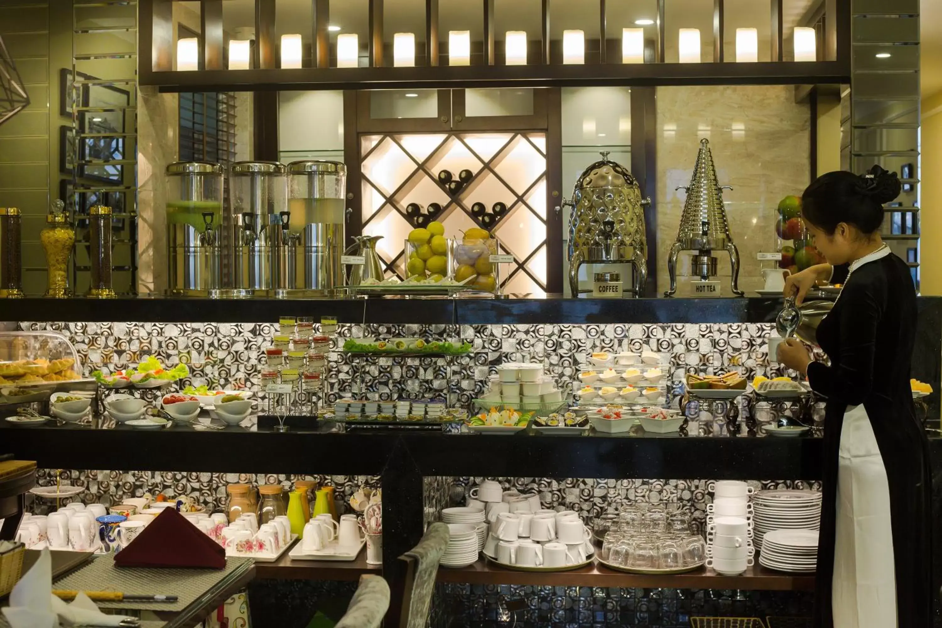 Continental breakfast in Hanoi Marvellous Hotel & Spa Continental breakfast in Hanoi Marvellous Hotel & Spa