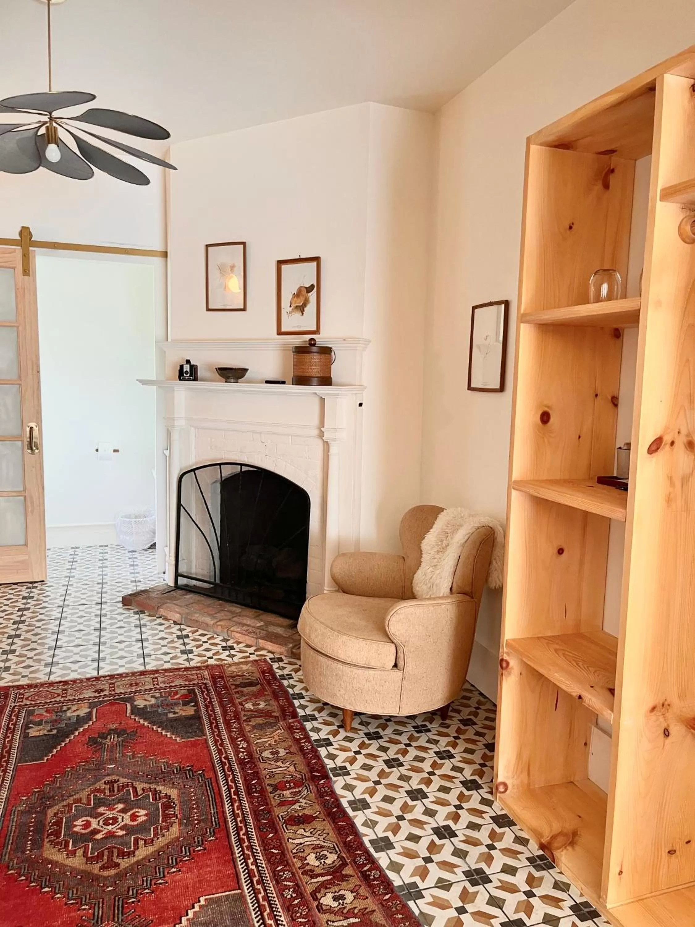 Seating area in Eastwind Hotel Lake Placid