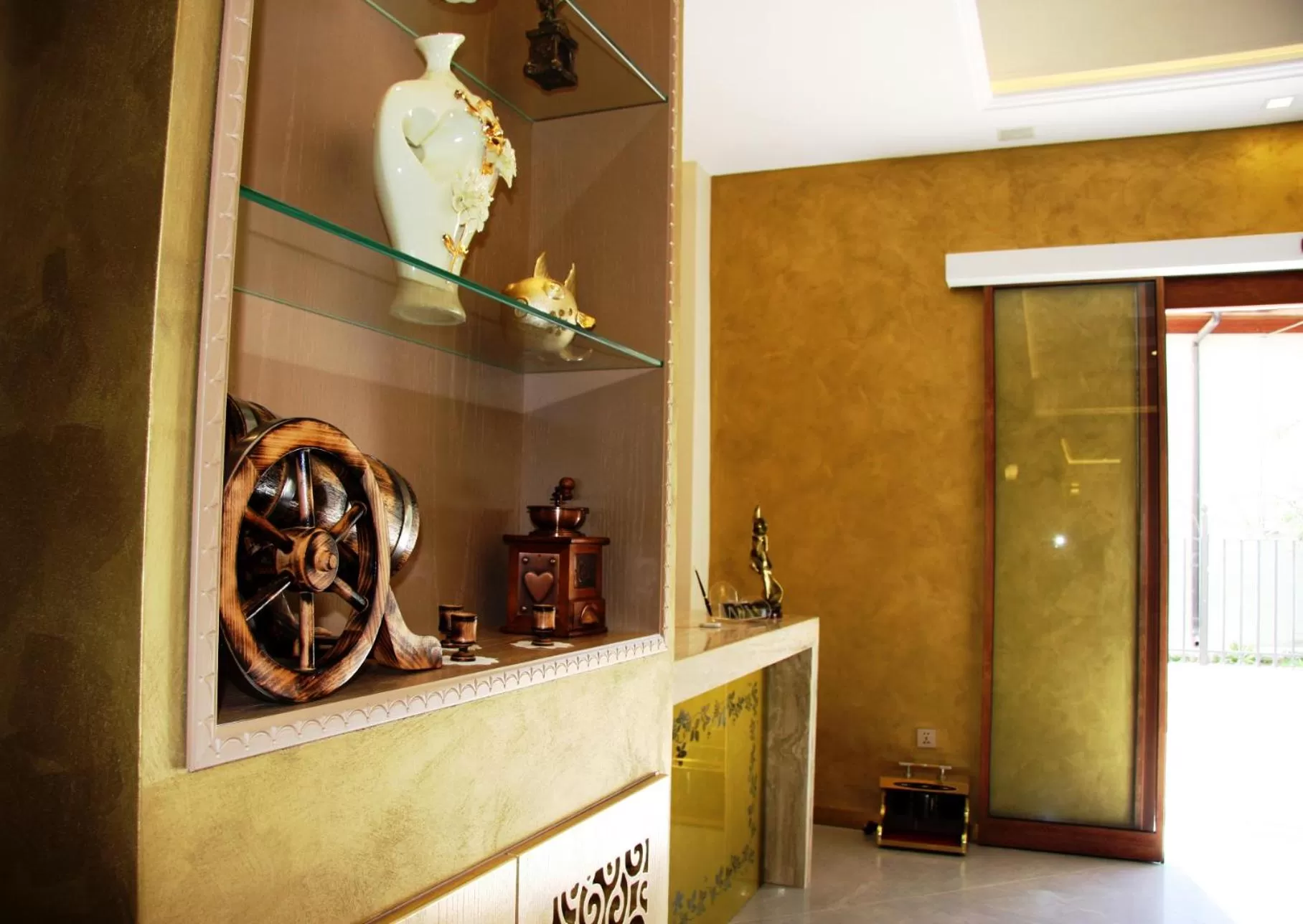 Lobby or reception in Hotel Brais