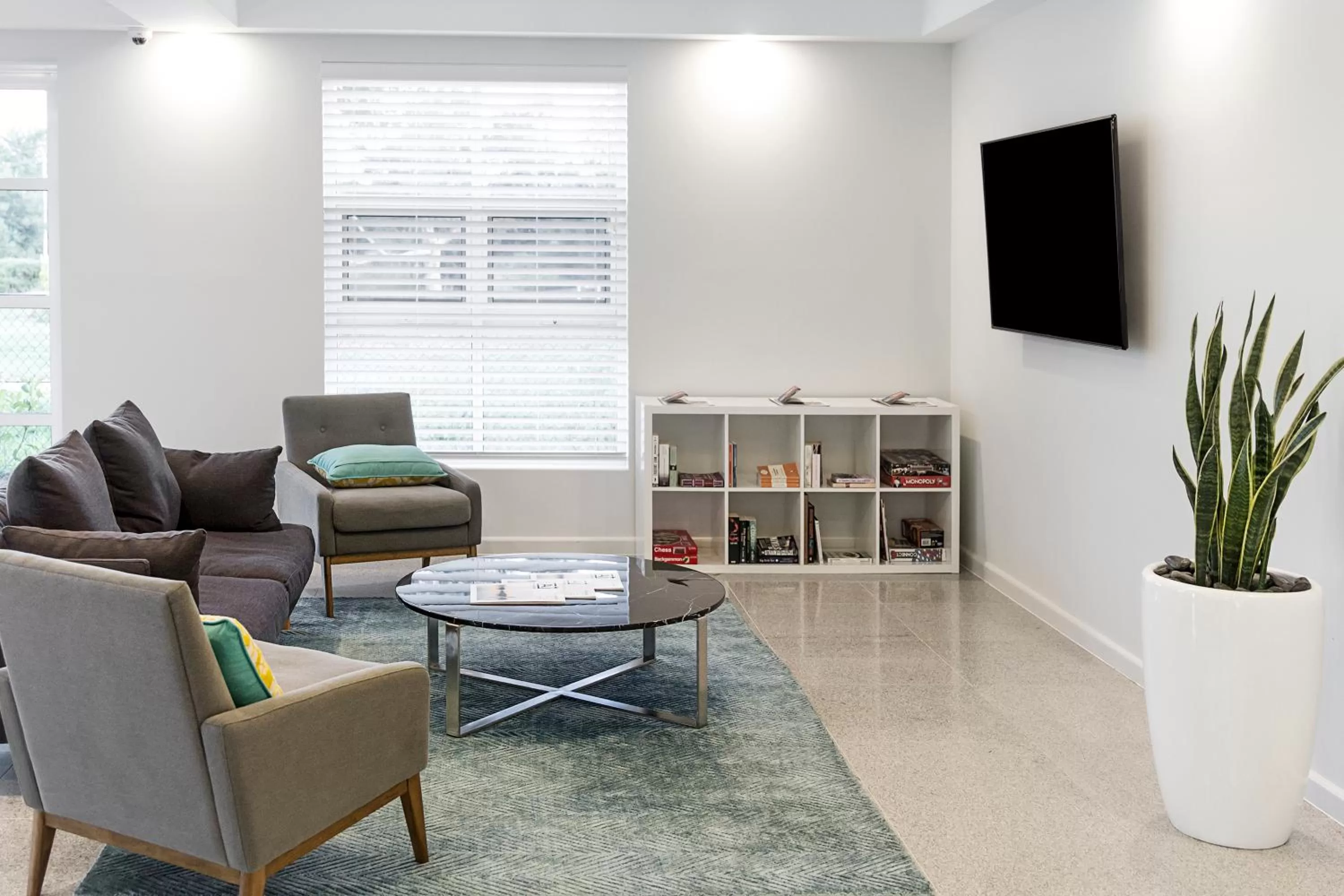 Communal lounge/ TV room in Abode Narrabundah