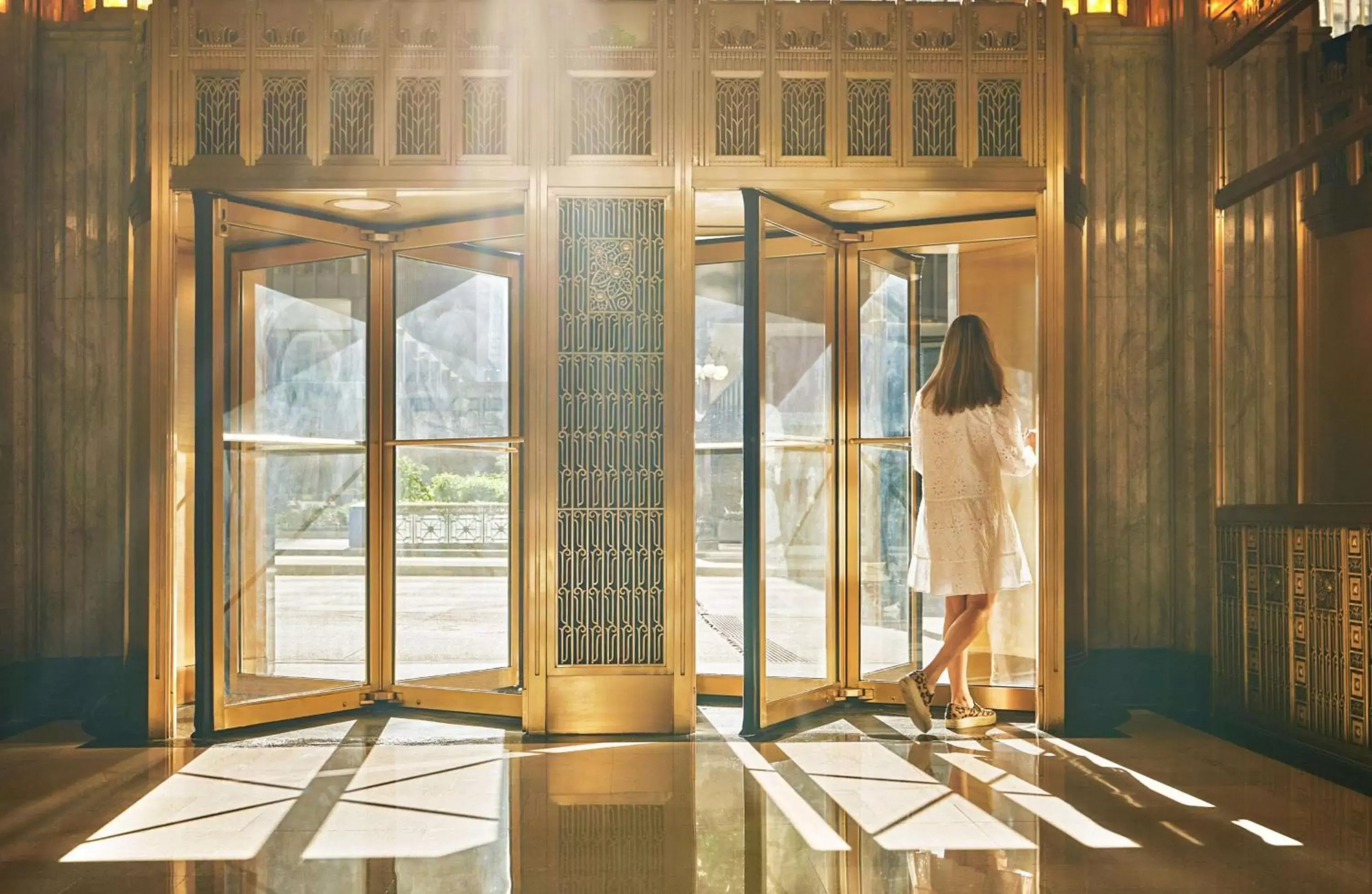 Lobby or reception in Pendry Chicago Lobby or reception in Pendry Chicago