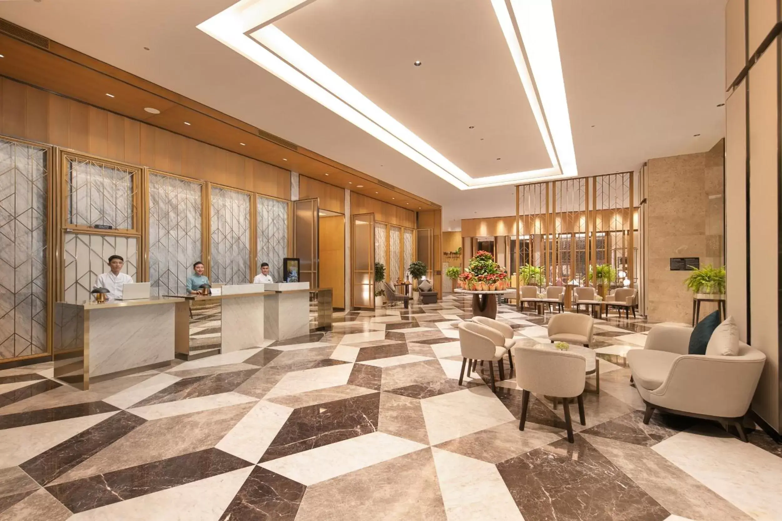 Lobby or reception in Grand Hyams Hotel - Quy Nhon Beach