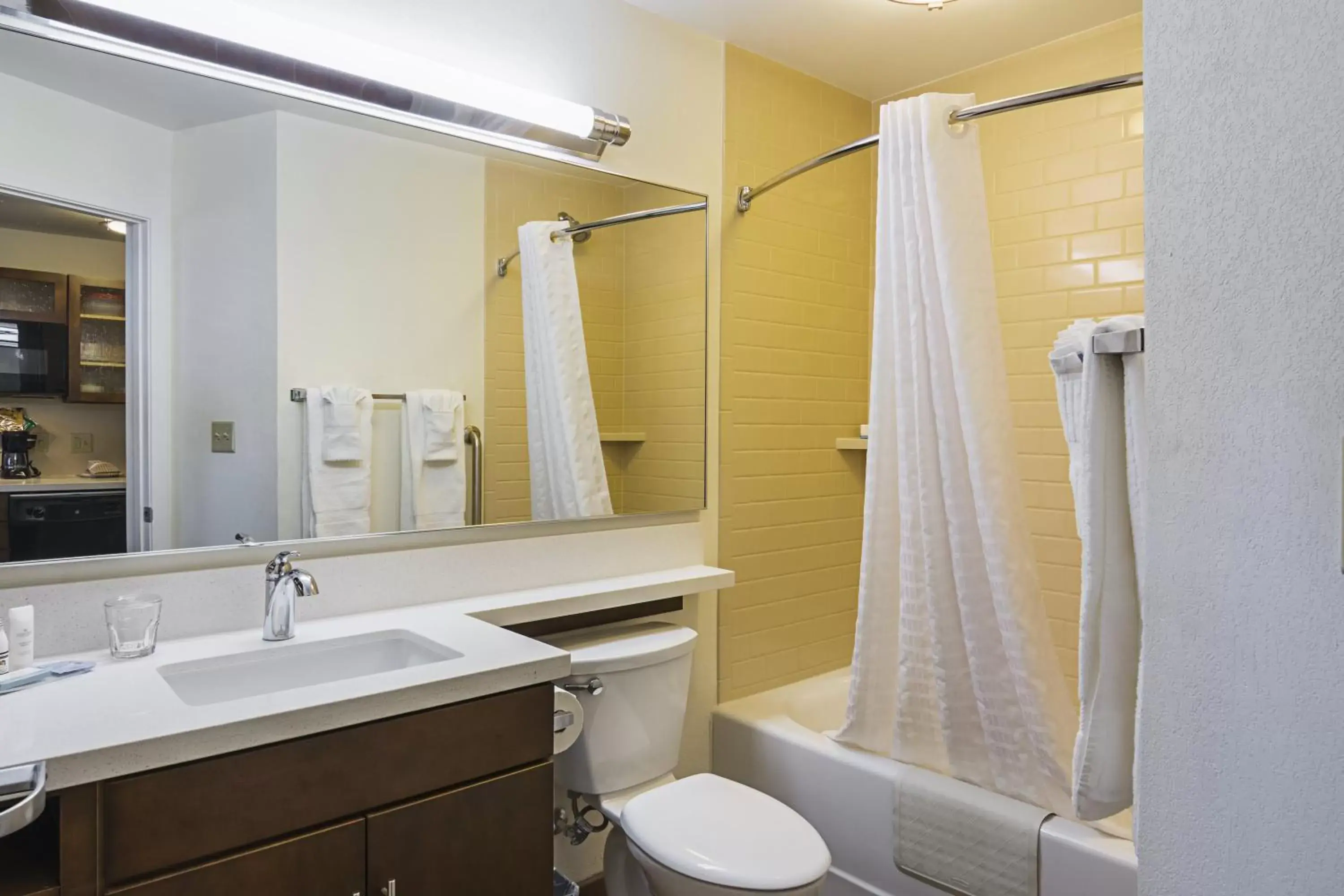 Bathroom in Candlewood Suites - Pensacola - University Area, an IHG Hotel