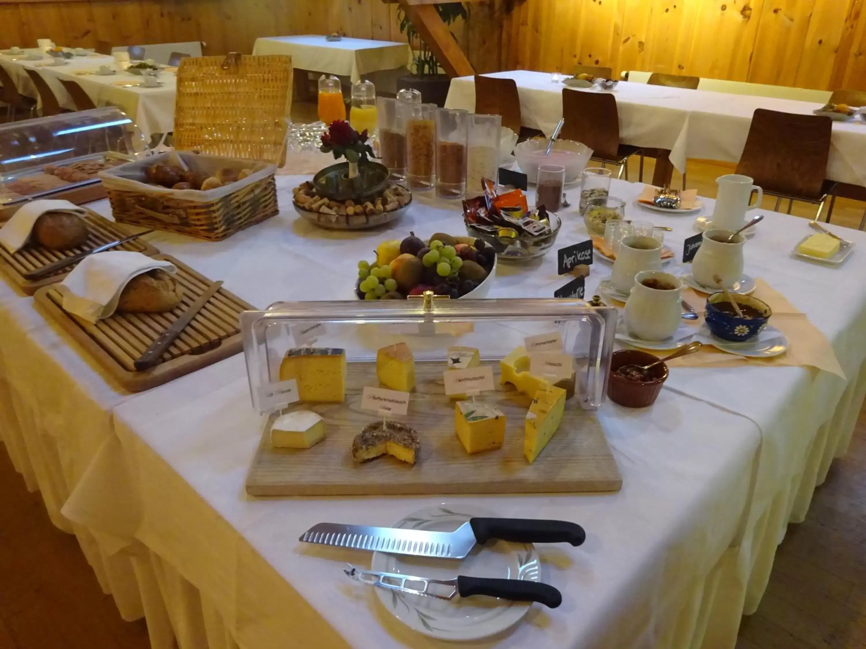 Buffet breakfast in Hotel Appenberg