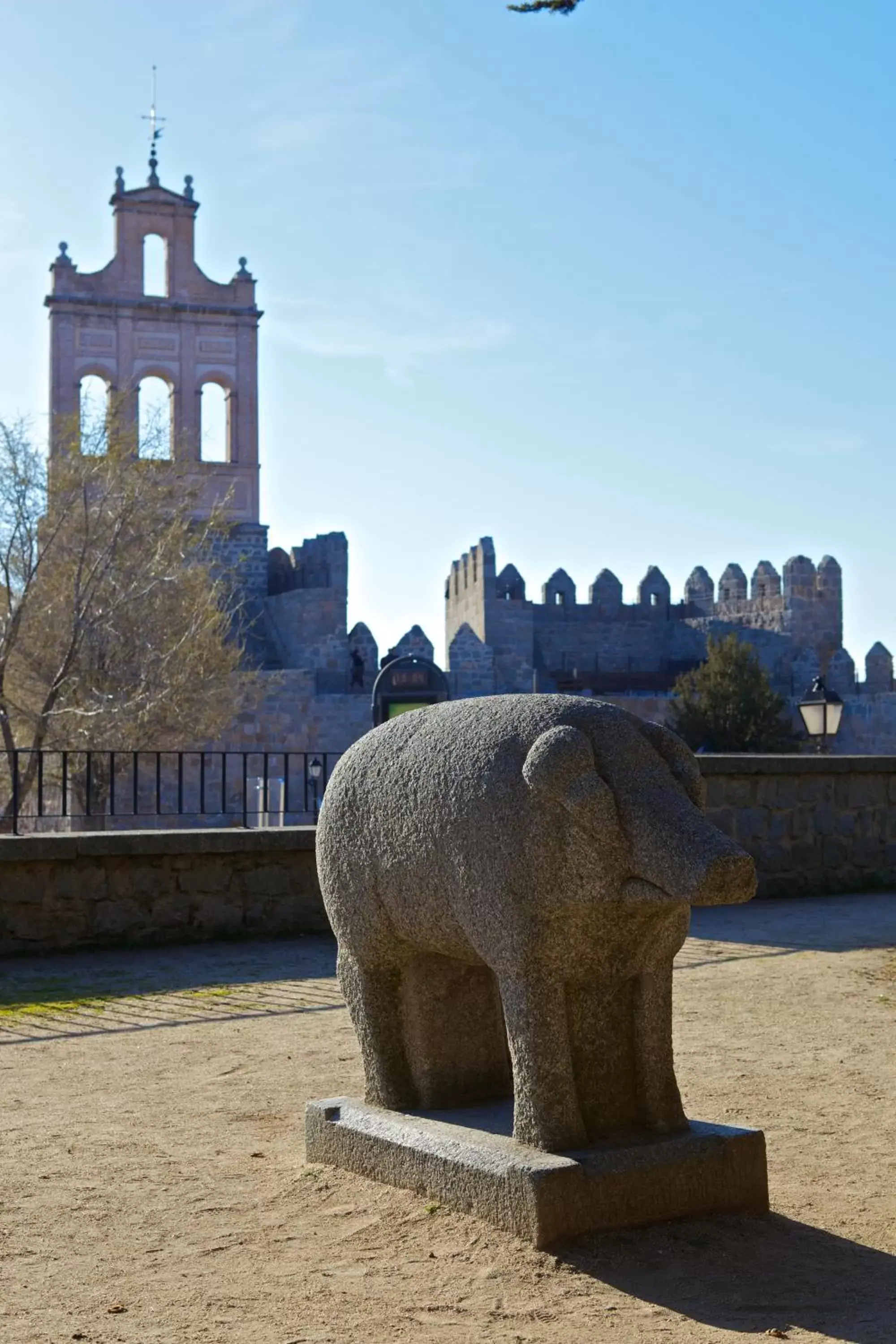 Facade/entrance in Parador de Ávila