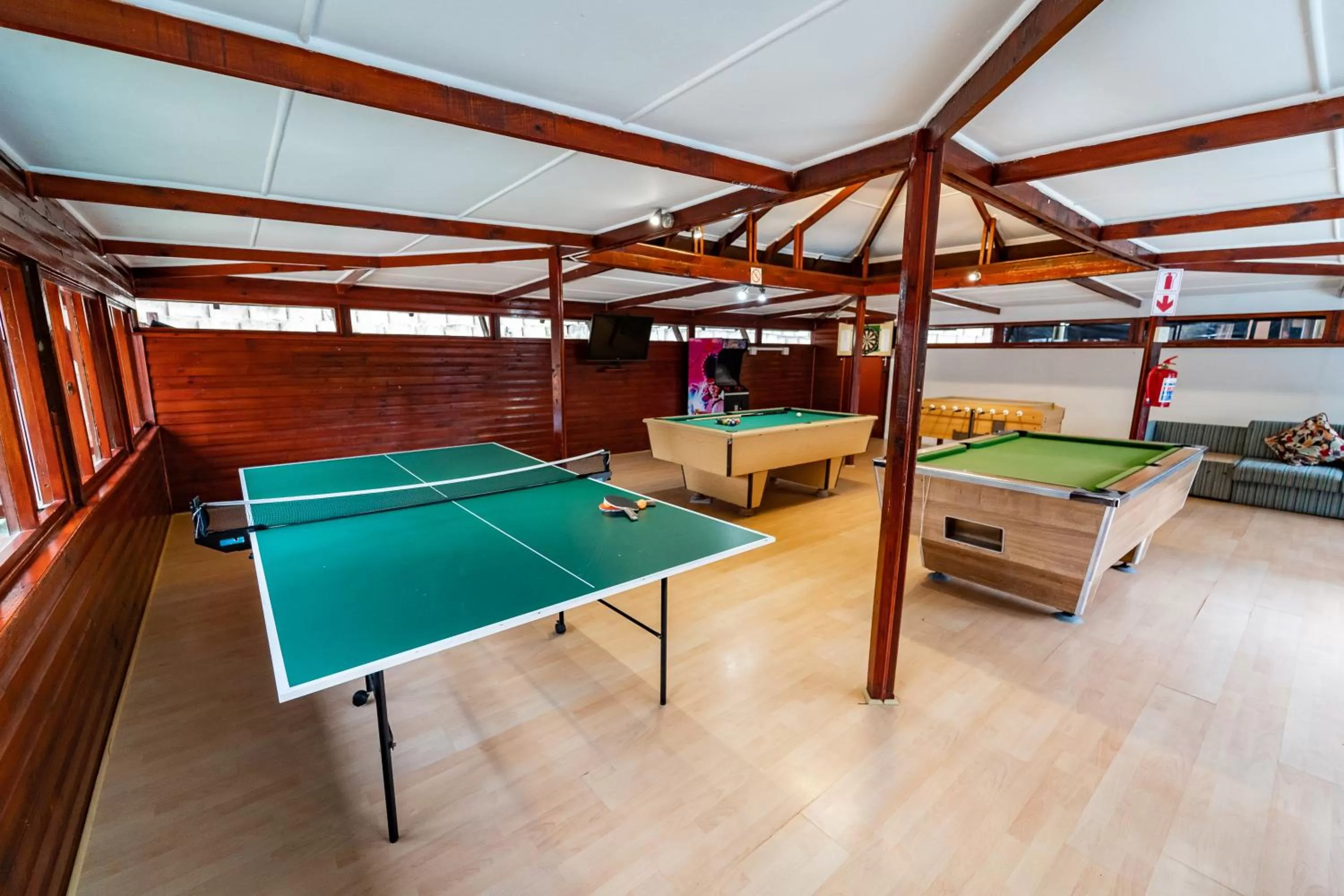 Game Room in Gooderson Knysna Chalets