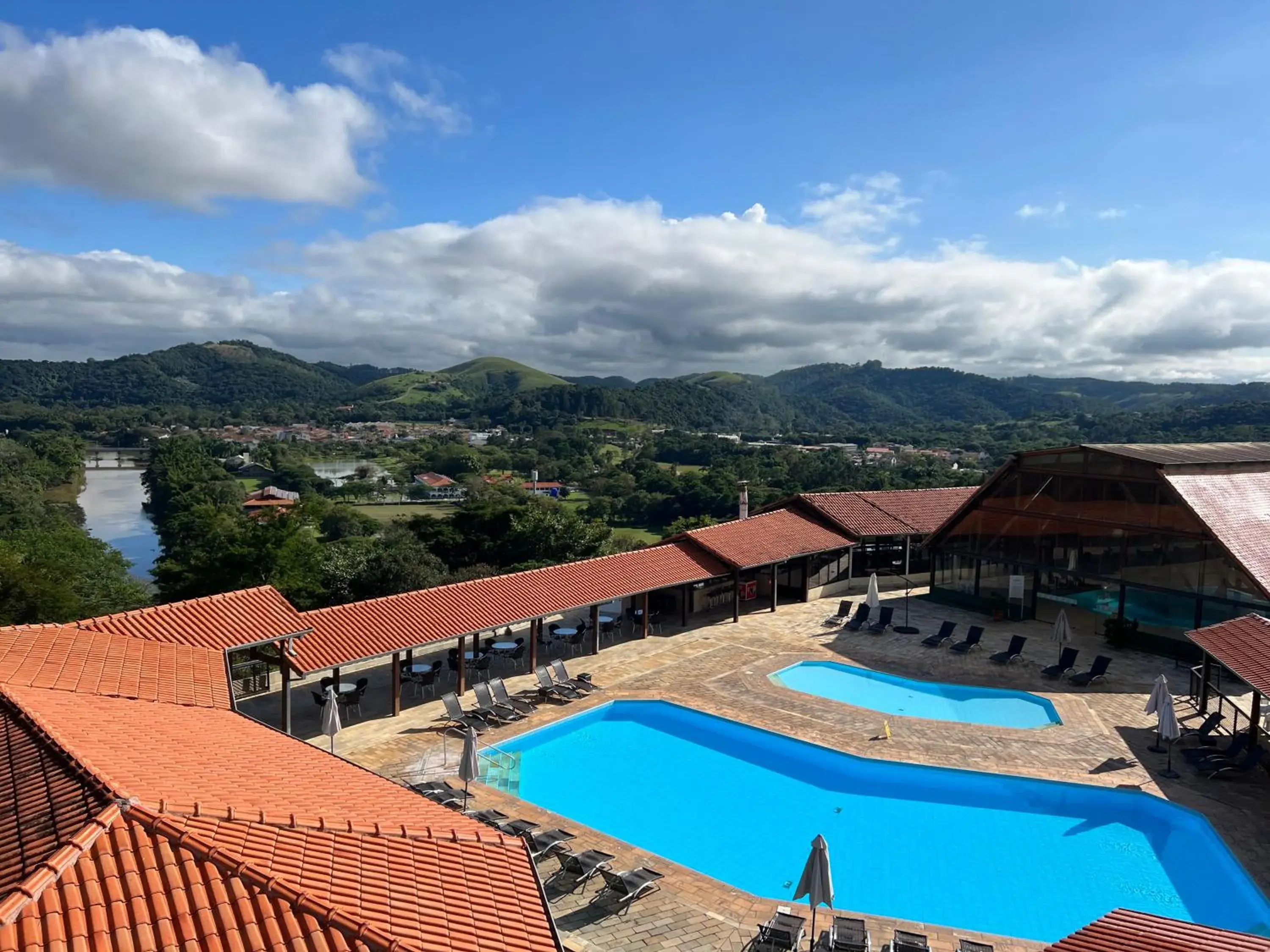 Pool View in Guararema Parque Hotel