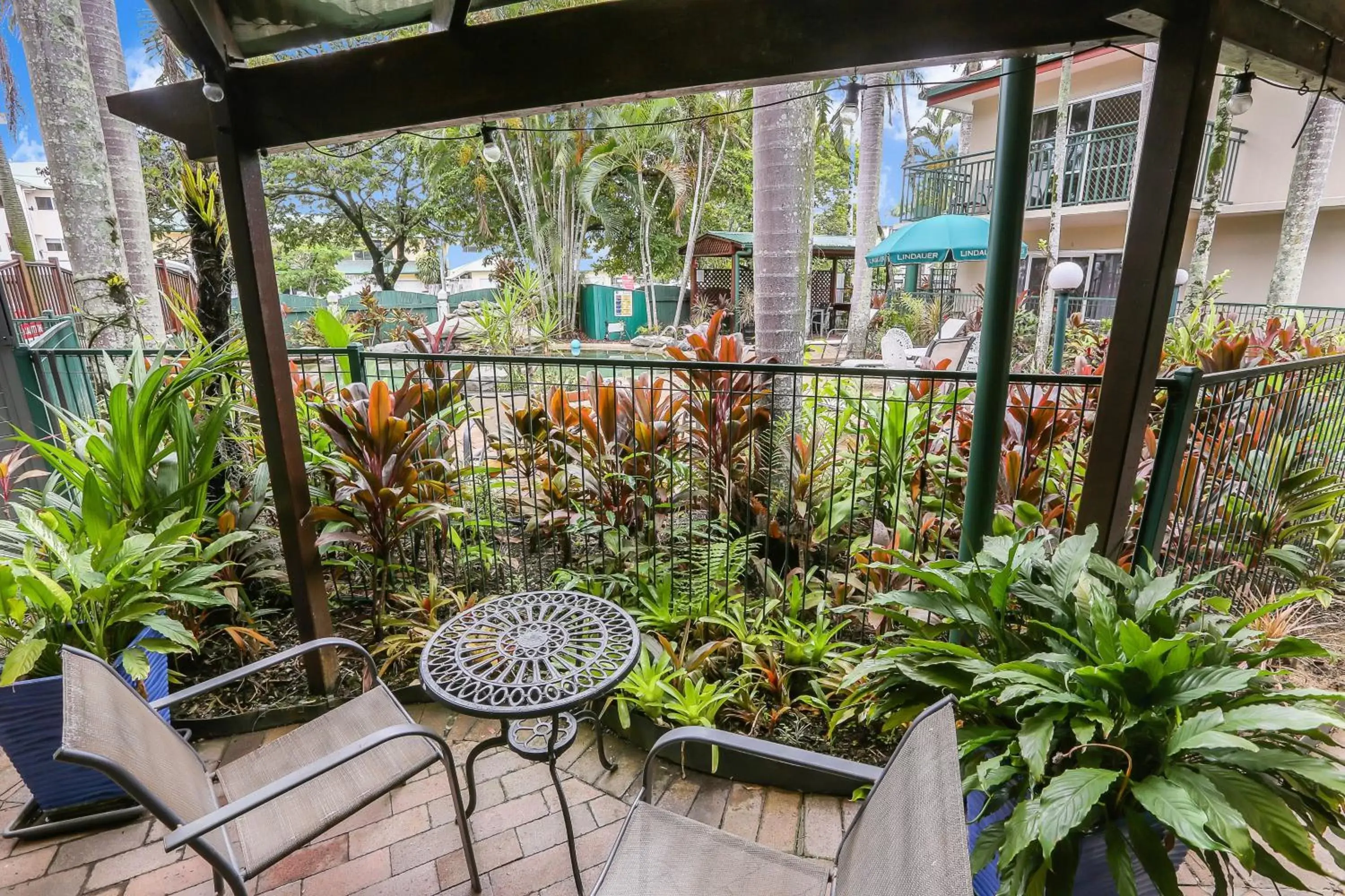 Patio in Koala Court Holiday Apartments